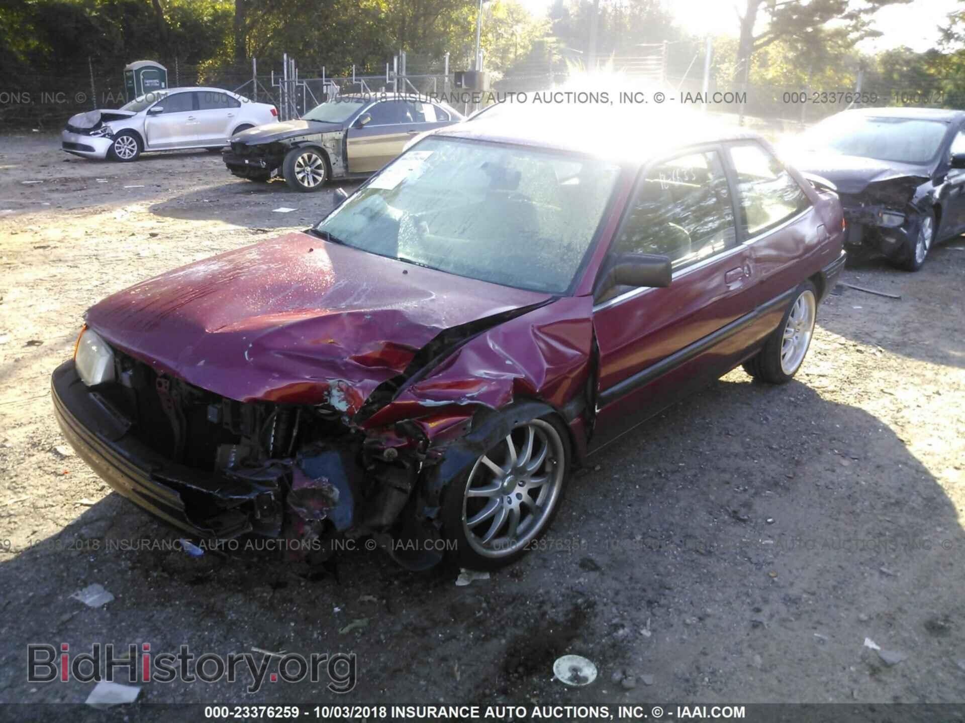 1995 FORD ESCORT - VIN: 1FASP11J6SW380775 - Фото 2