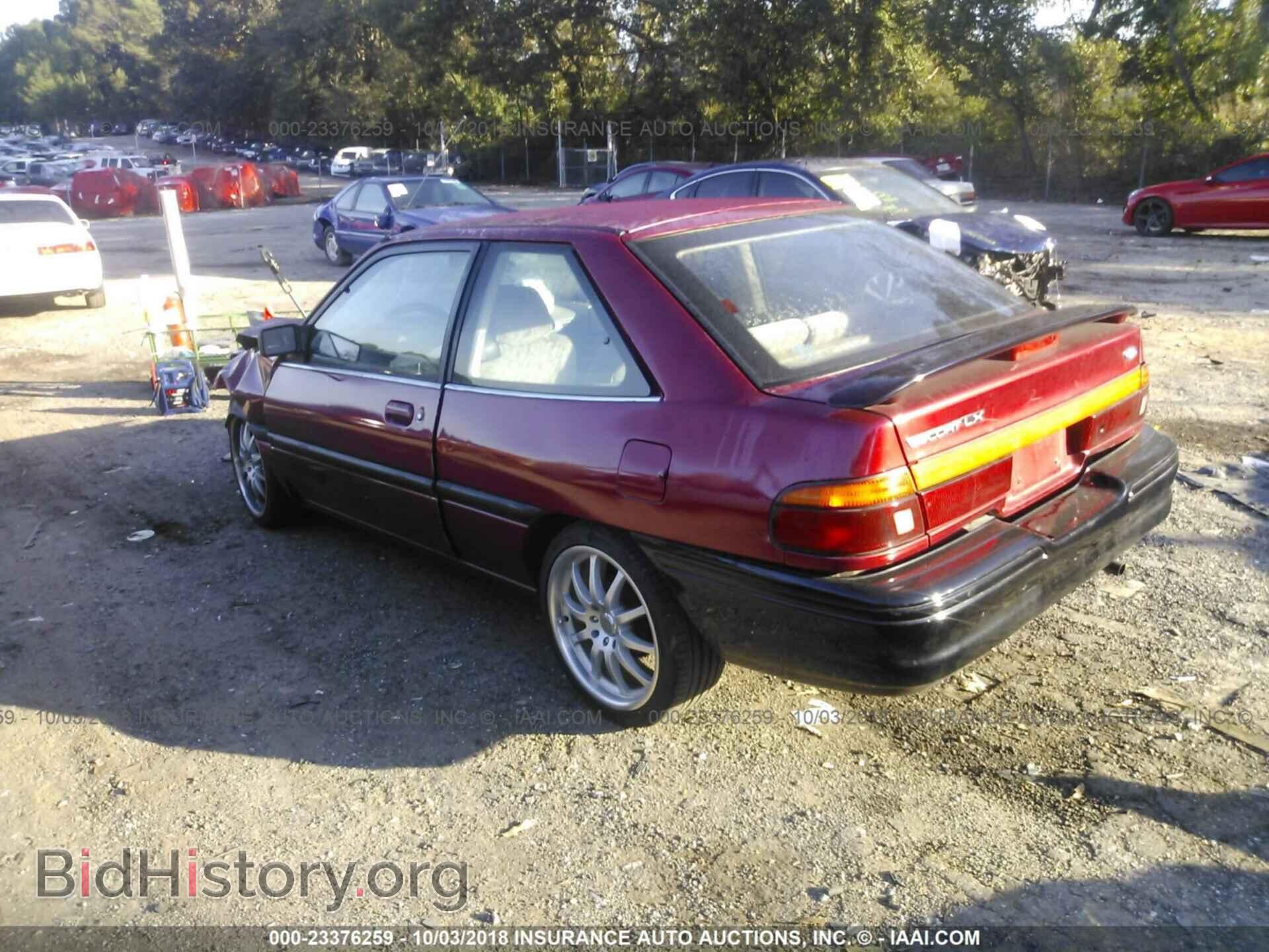 1995 FORD ESCORT - VIN: 1FASP11J6SW380775 - Фото 3