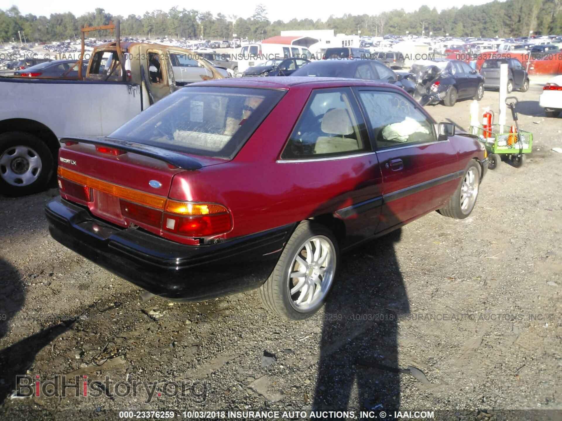 1995 FORD ESCORT - VIN: 1FASP11J6SW380775 - Фото 4