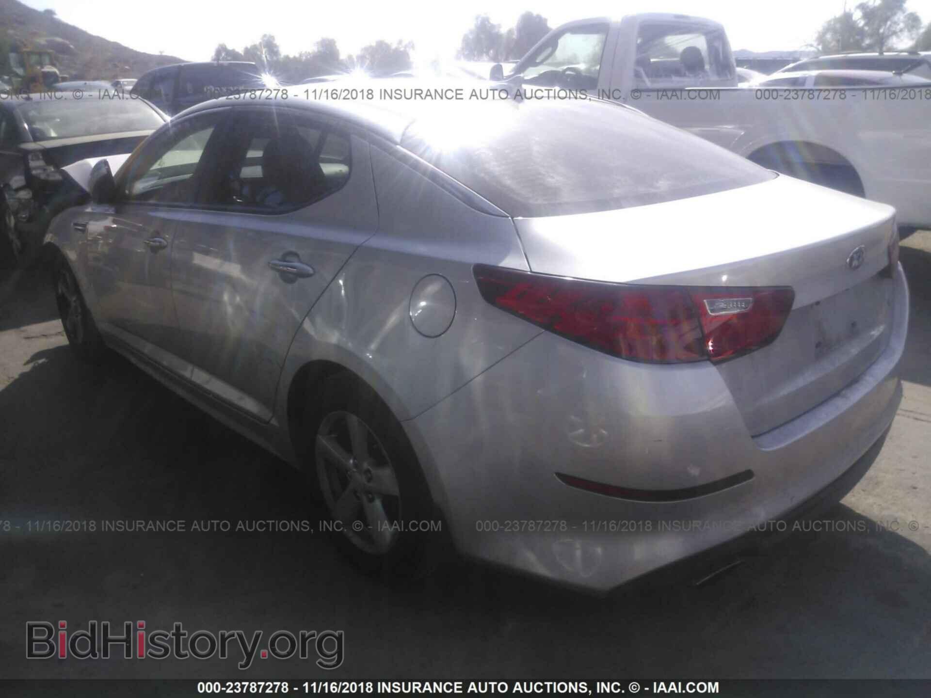 2014 Kia Optima - VIN: KNAGM4A79E5477281 - Фото 3