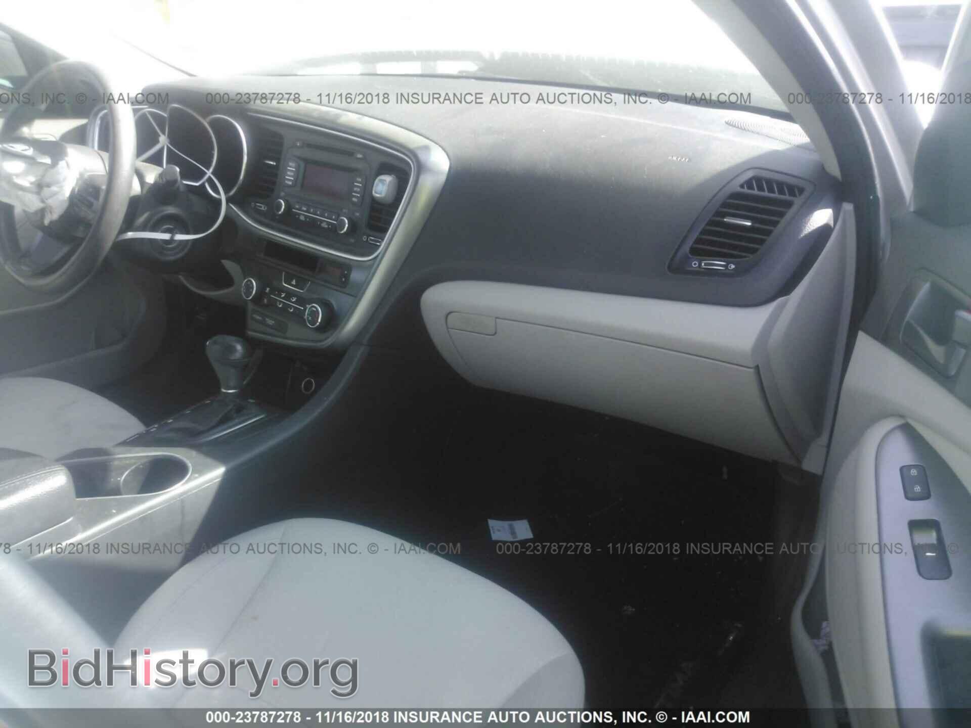 2014 Kia Optima - VIN: KNAGM4A79E5477281 - Фото 5