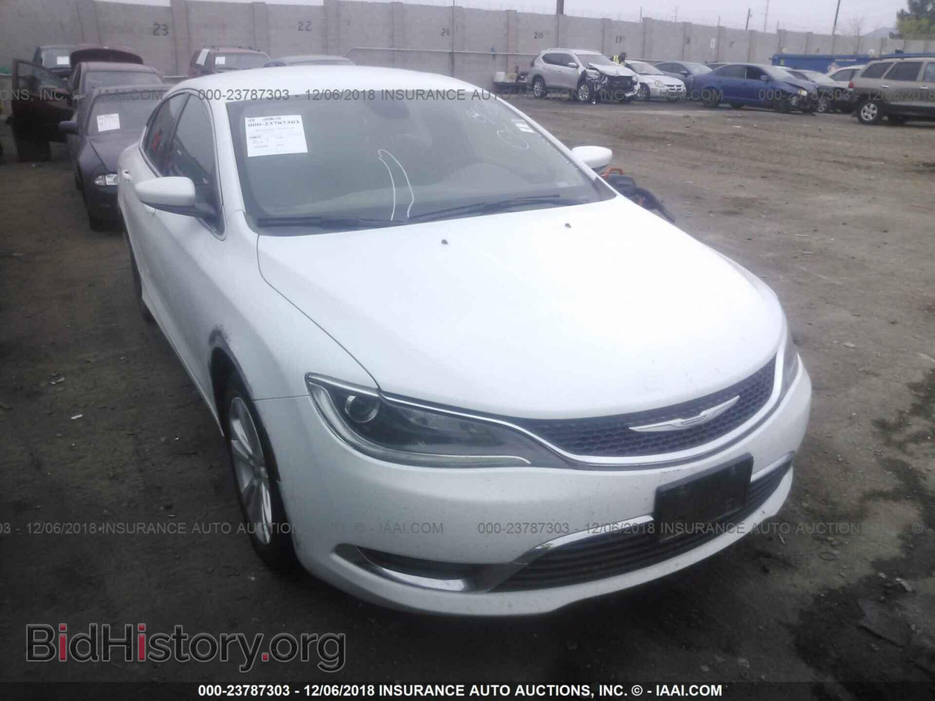 Фотография 1C3CCCAB9FN719950 - Chrysler 200 2015