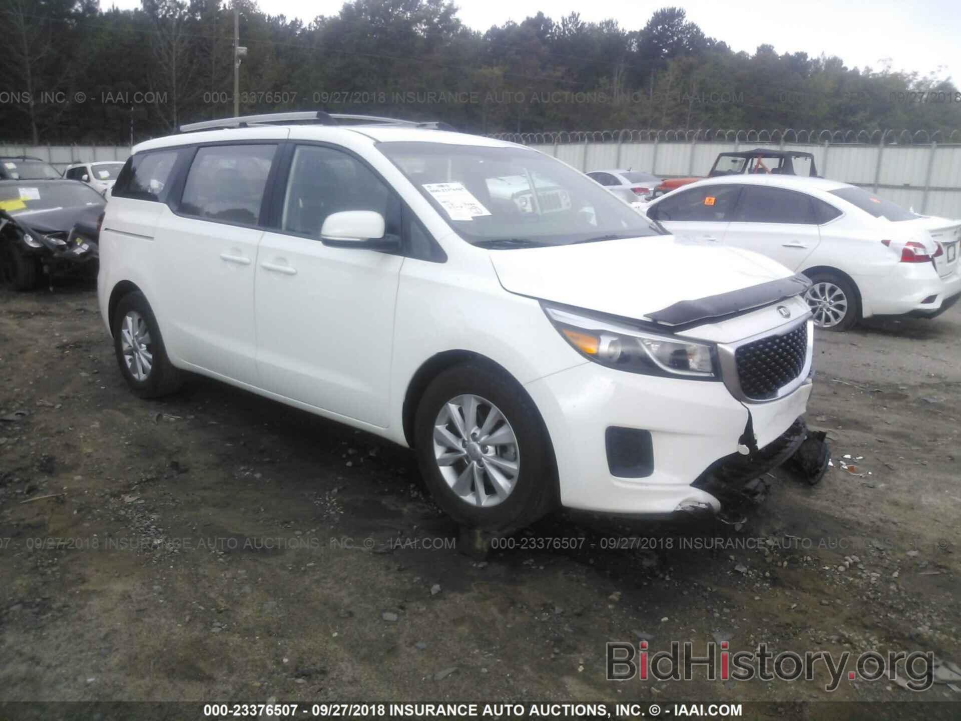 Photo KNDMA5C19G6173927 - KIA SEDONA 2016