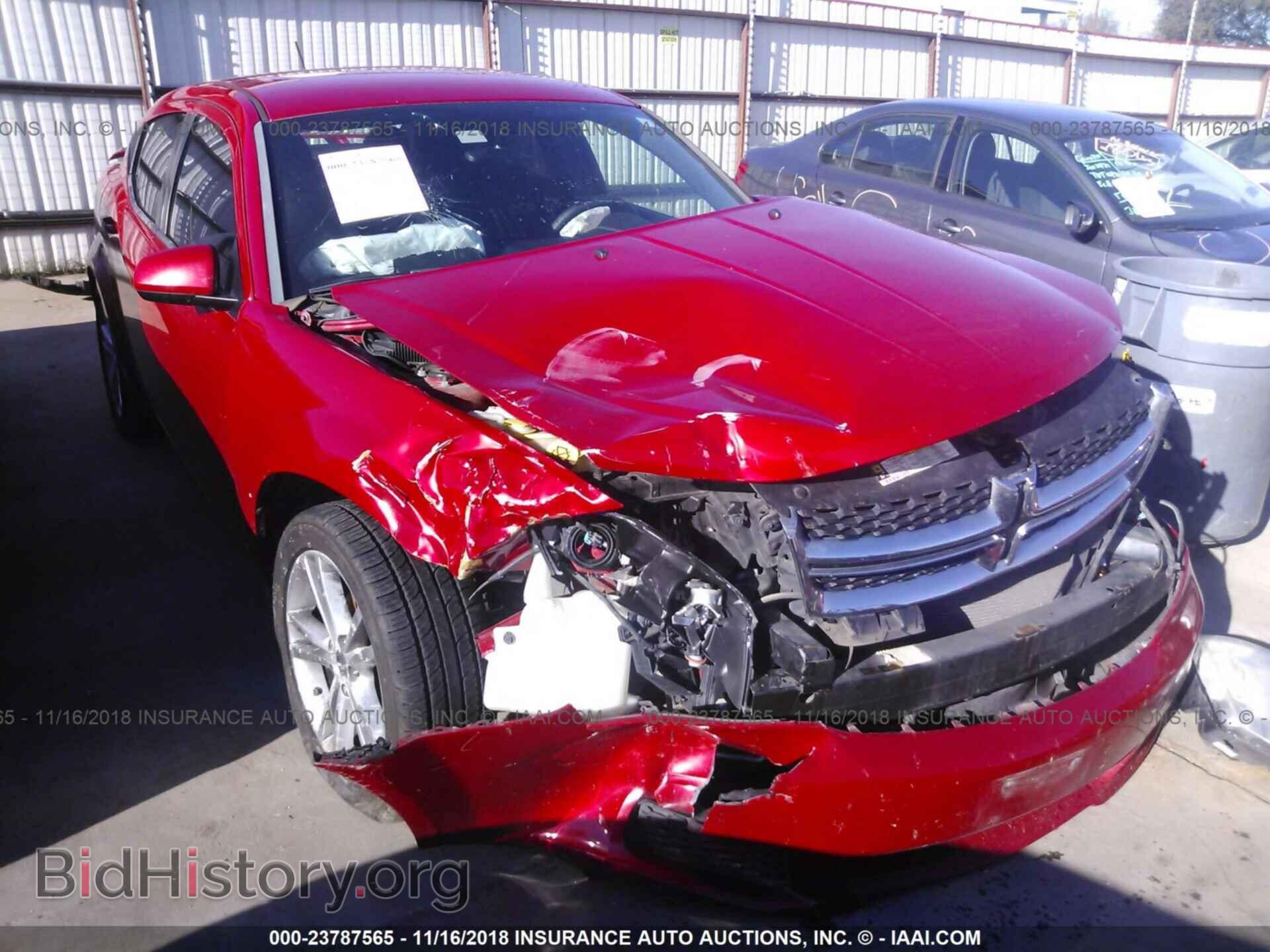 Photo 1C3CDZCB6CN290453 - DODGE AVENGER 2012