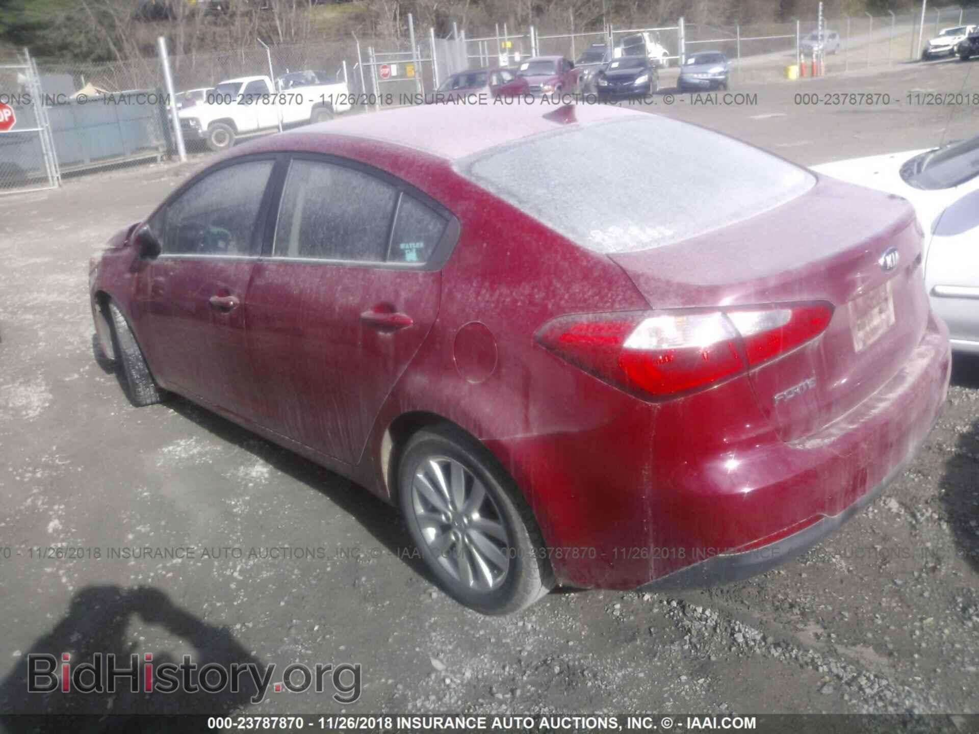 2014 KIA FORTE - VIN: KNAFX4A68E5140532 - Фото 3