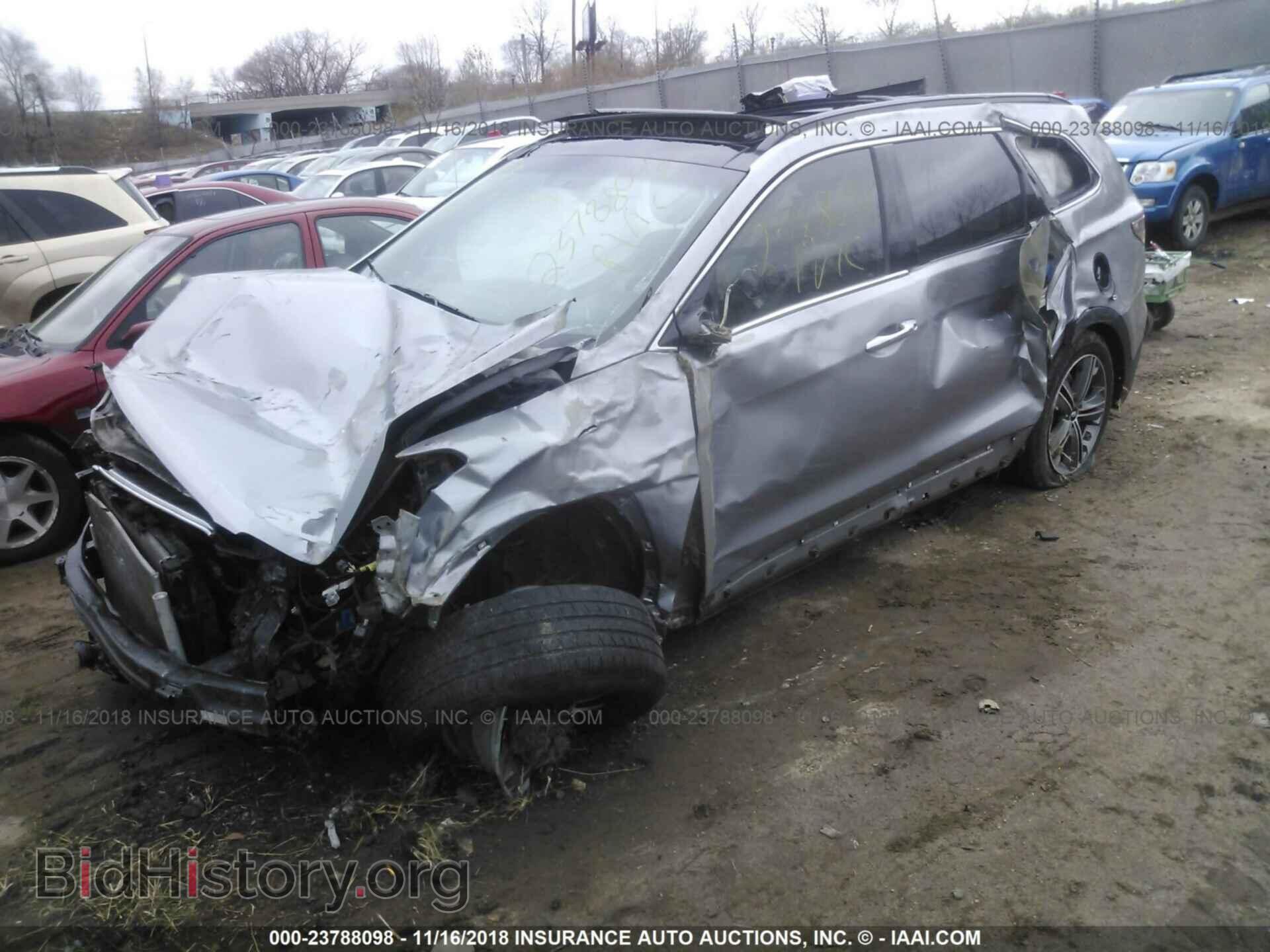 2014 HYUNDAI SANTA FE - VIN: KM8SR4HF2EU046763 - Фото 2