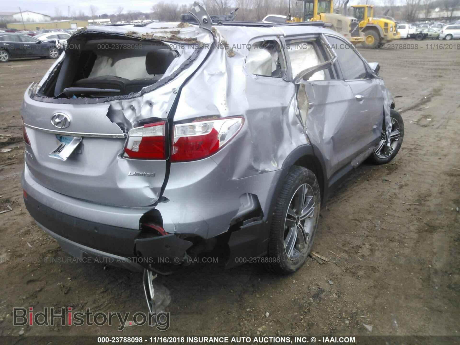 2014 HYUNDAI SANTA FE - VIN: KM8SR4HF2EU046763 - Фото 4