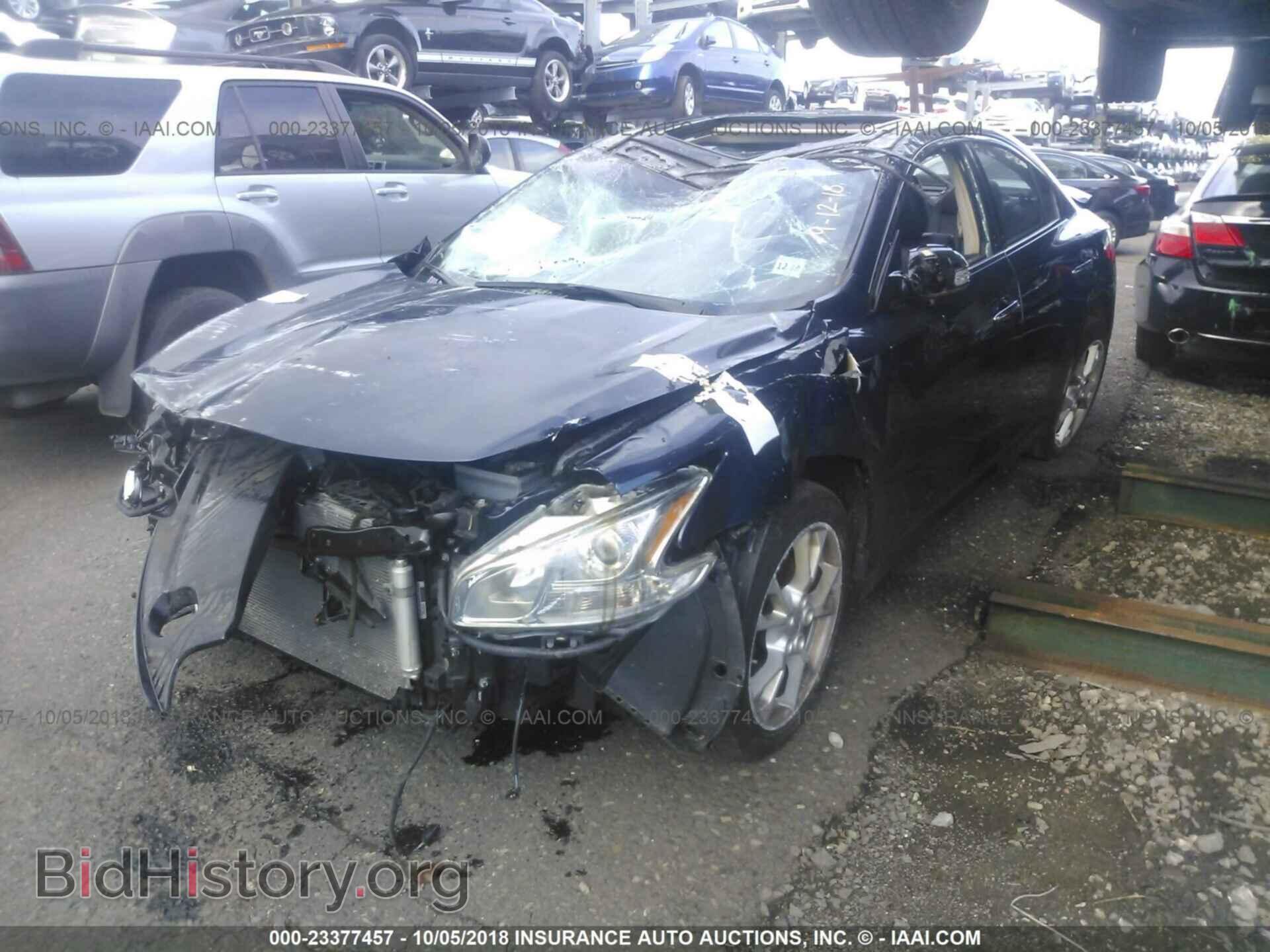 2014 NISSAN MAXIMA - VIN: 1N4AA5AP4EC491940 - Фото 2