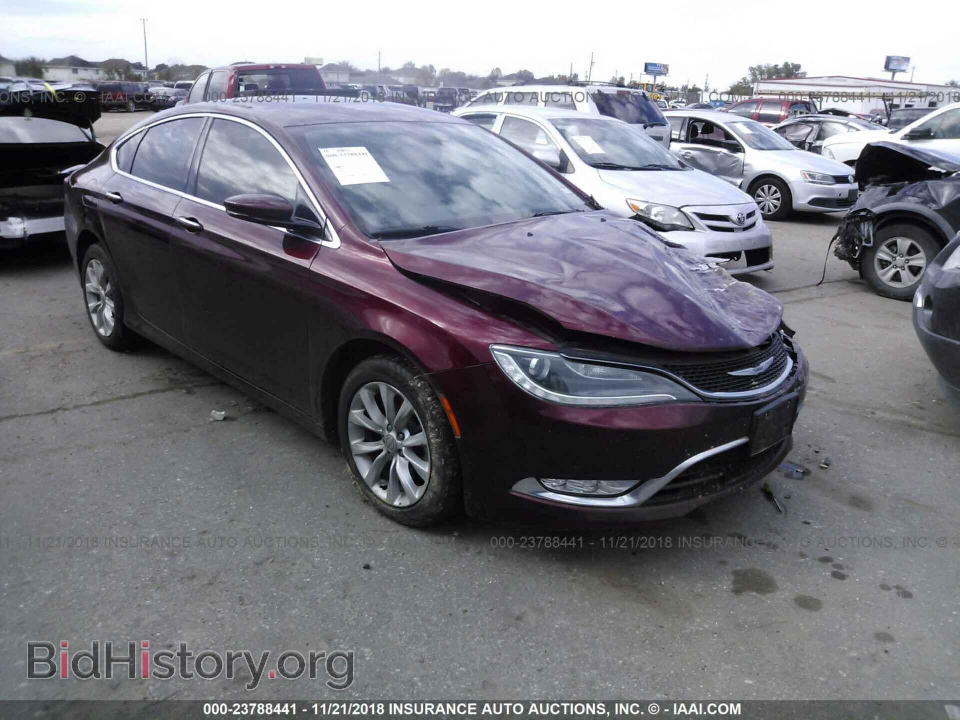 Photo 1C3CCCCG5FN514392 - CHRYSLER 200 2015