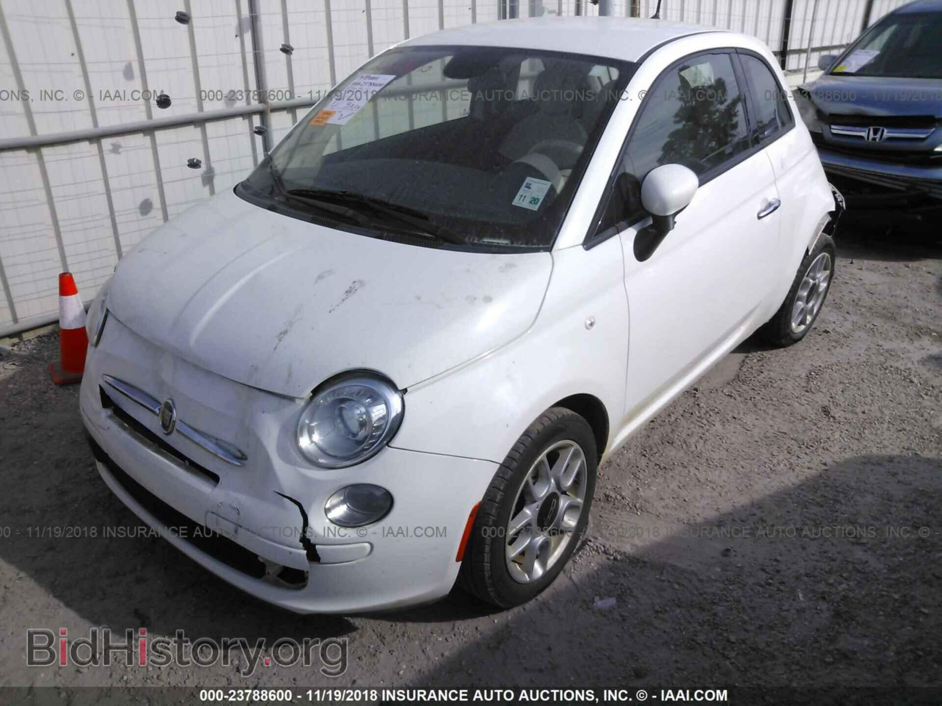 2015 FIAT 500 - VIN: 3C3CFFAR3FT716452 - Photo 2