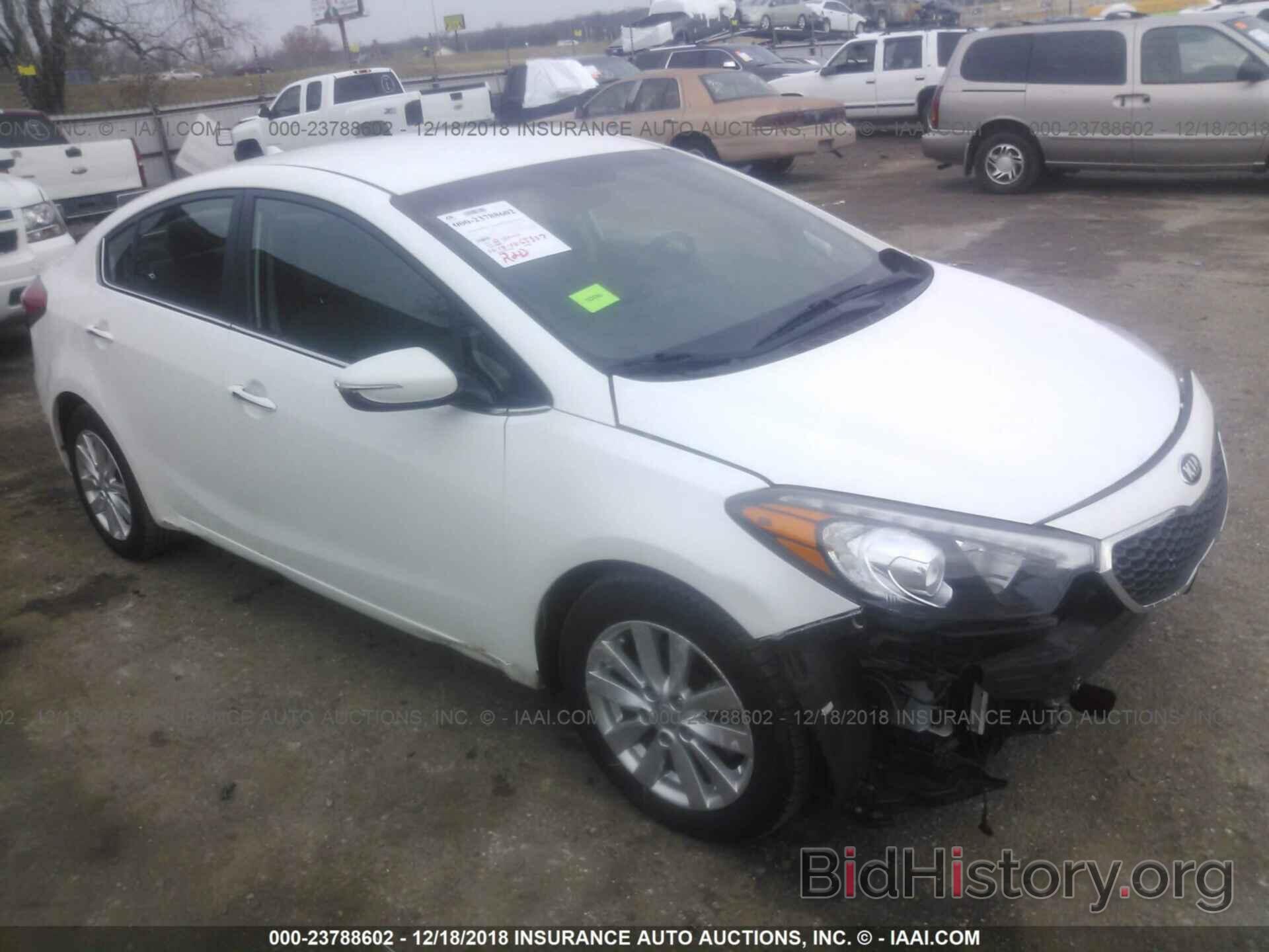 Photo KNAFX4A83F5372250 - KIA FORTE 2015