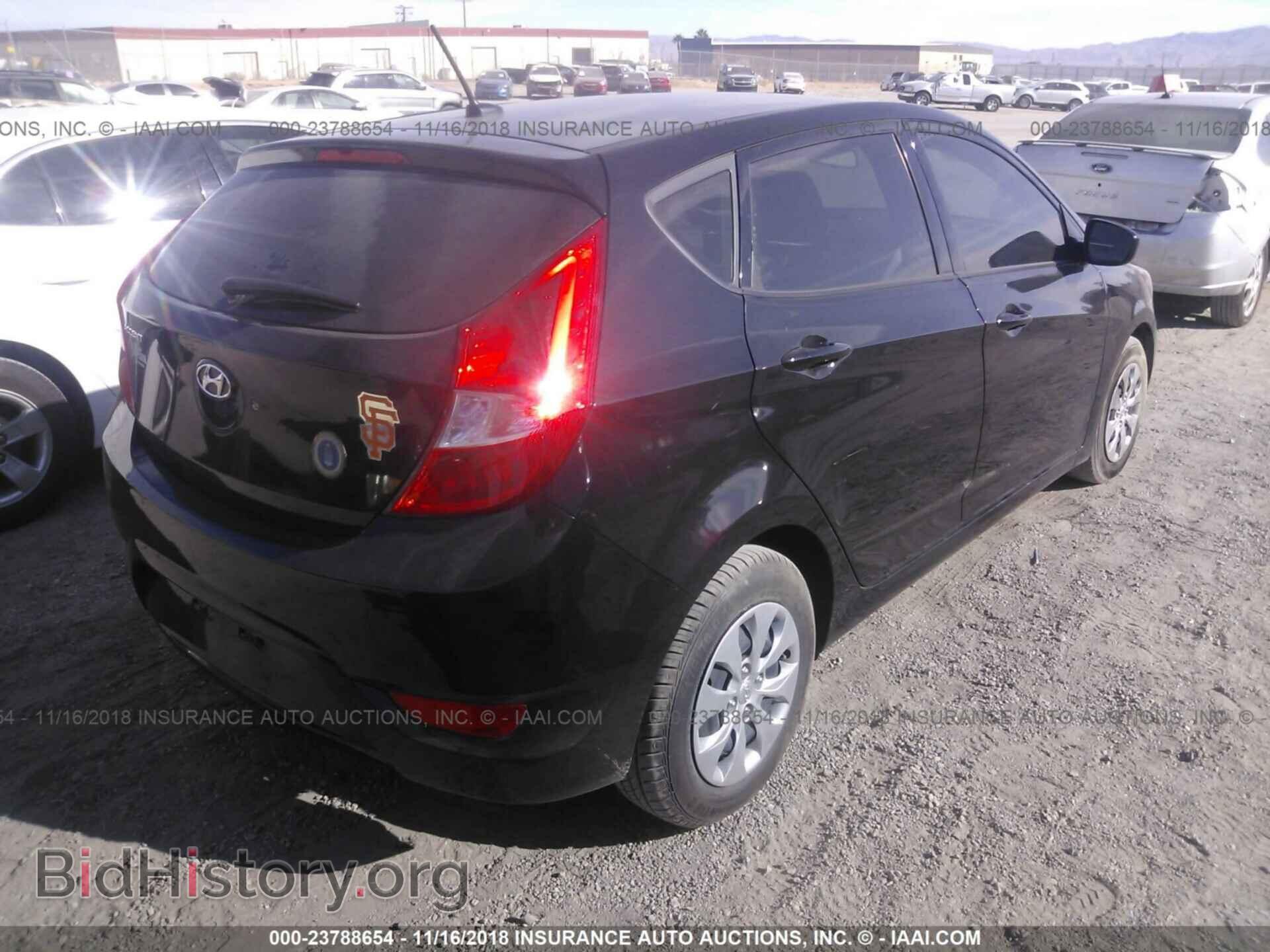 2017 HYUNDAI ACCENT - VIN: KMHCT5AE4HU329313 - Фото 4