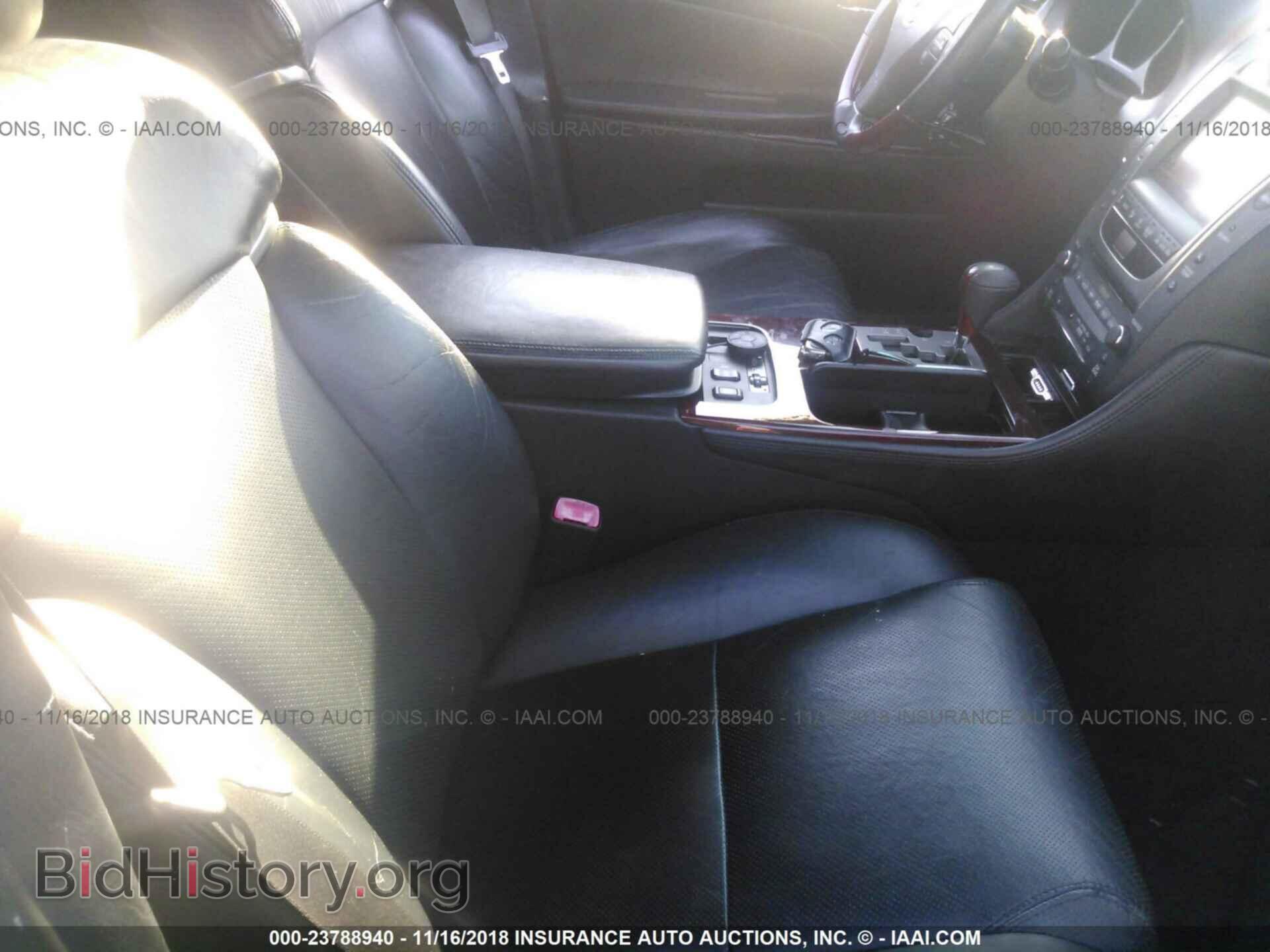 2008 LEXUS GS - VIN: JTHBE96SX80034349 - Фото 5