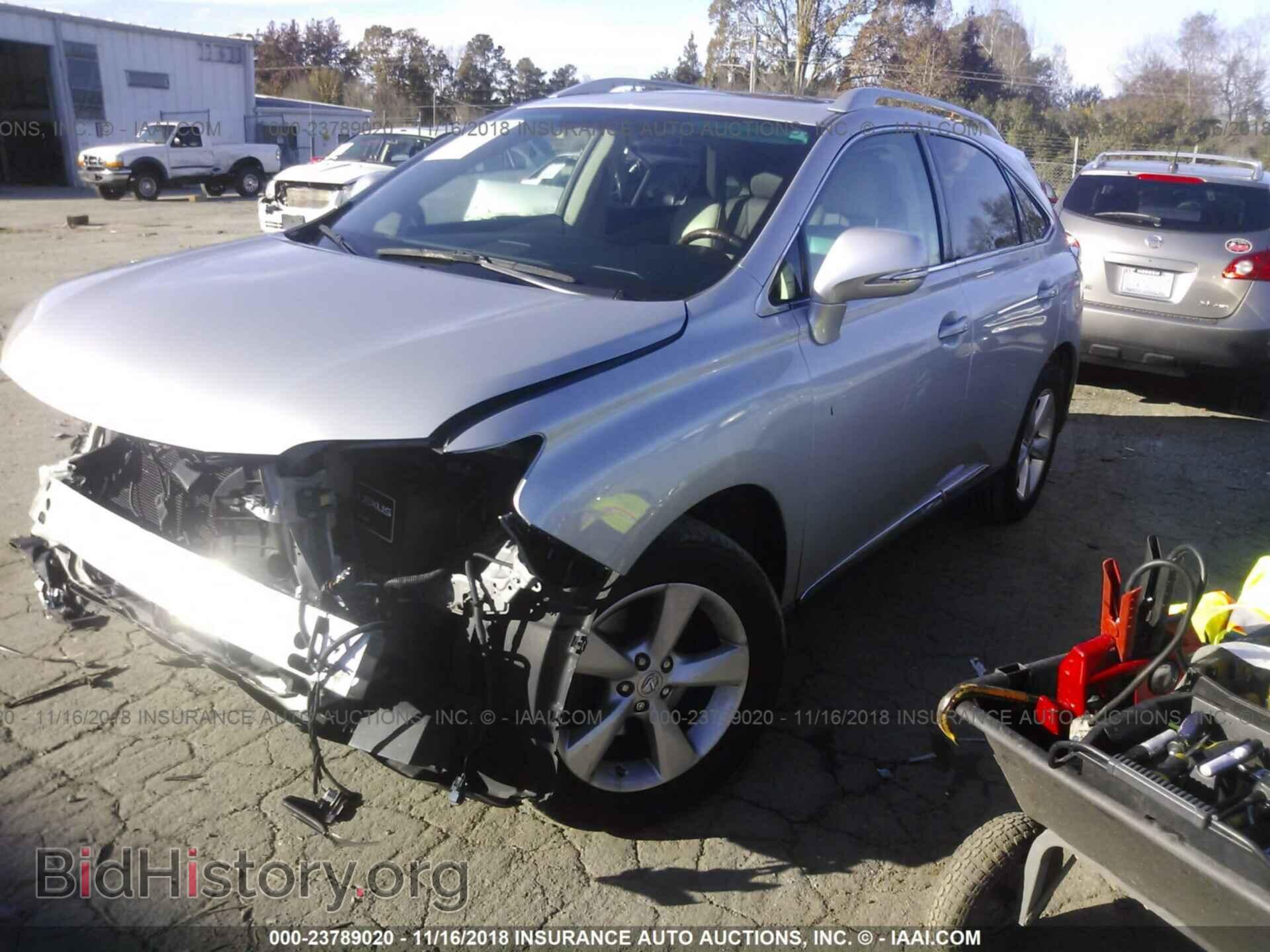 2011 LEXUS RX - VIN: 2T2BK1BA2BC098757 - Photo 2