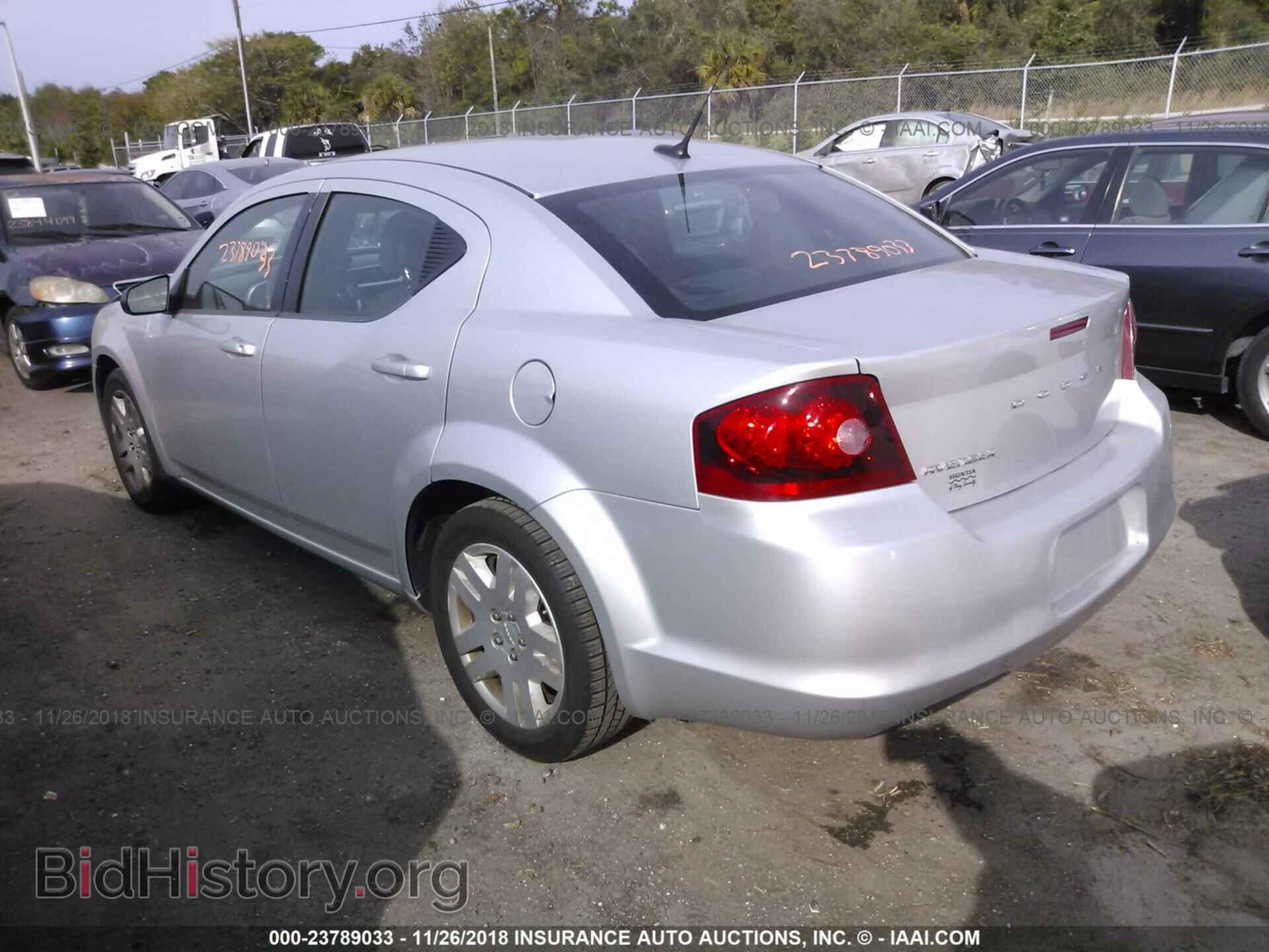 2011 DODGE AVENGER - VIN: 1B3BD4FB4BN534252 - Фото 3