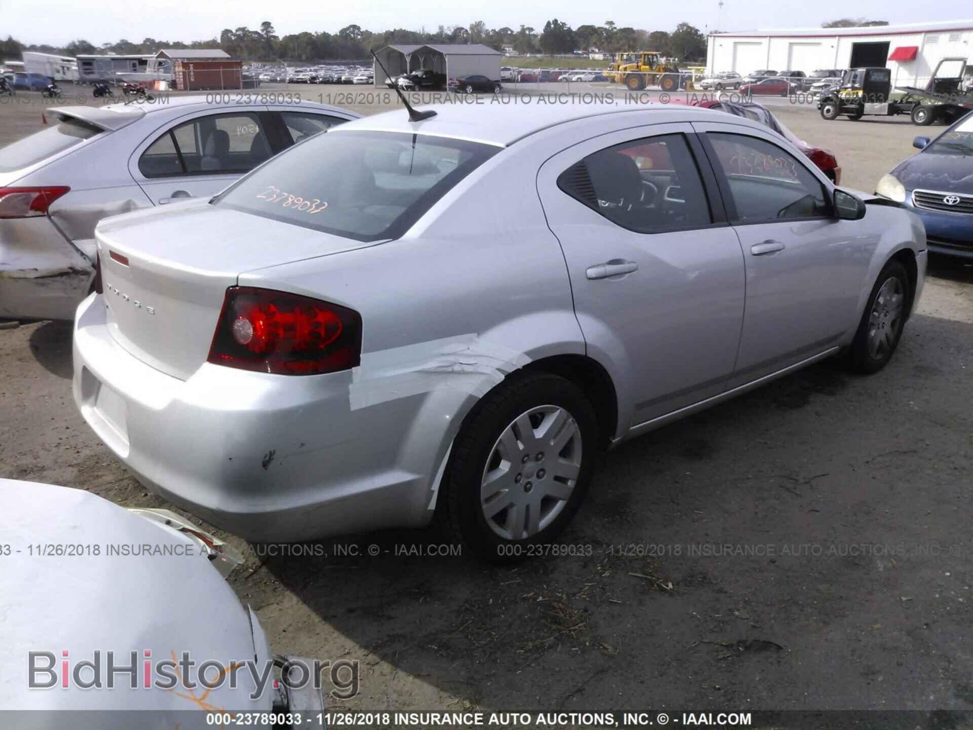 2011 DODGE AVENGER - VIN: 1B3BD4FB4BN534252 - Фото 4