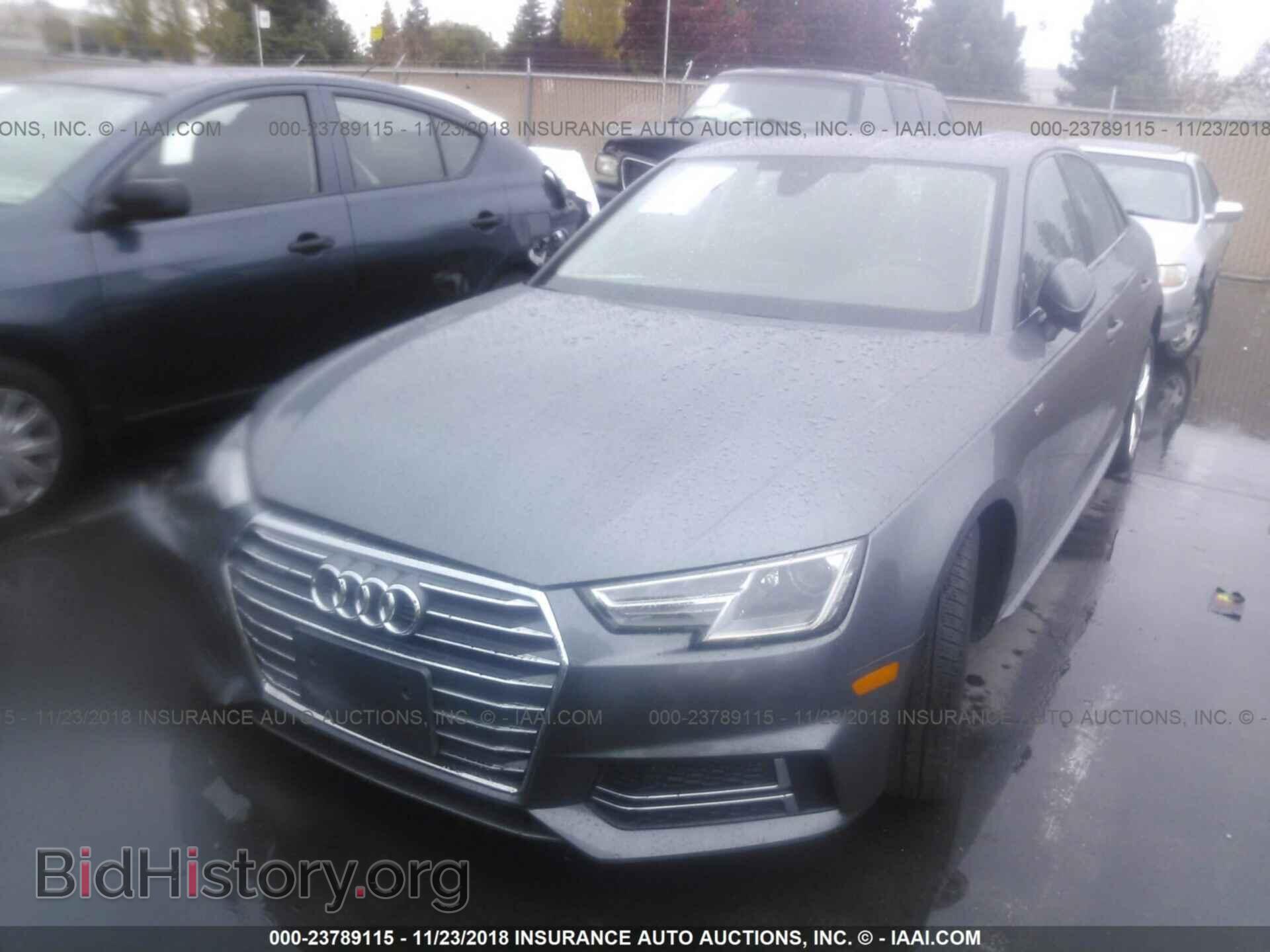 2017 Audi A4 - VIN: WAUDNAF40HN042425 - Фото 2