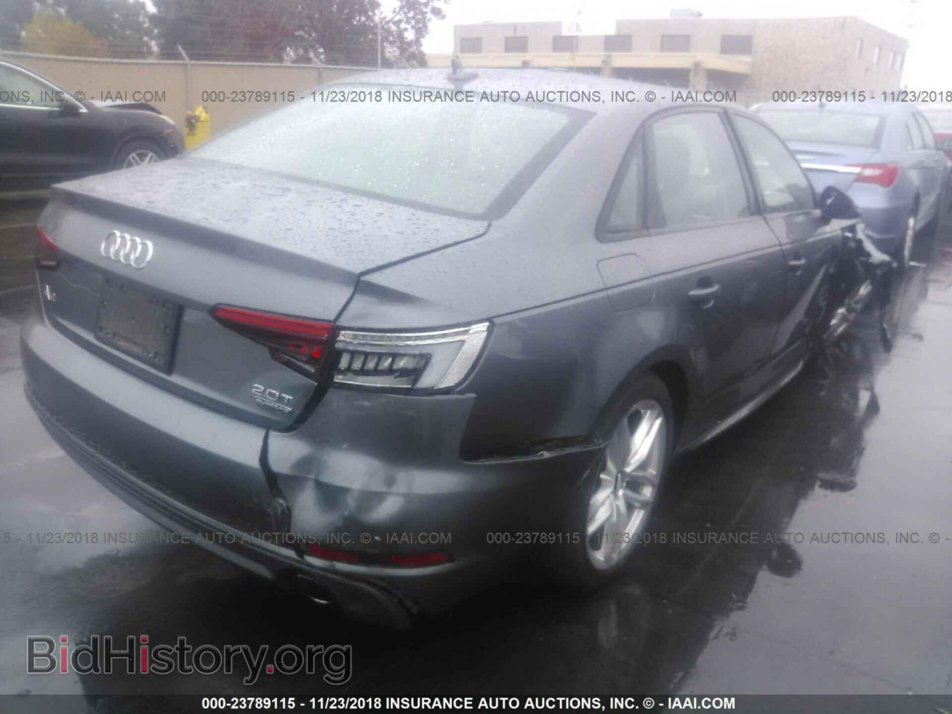 2017 Audi A4 - VIN: WAUDNAF40HN042425 - Фото 4