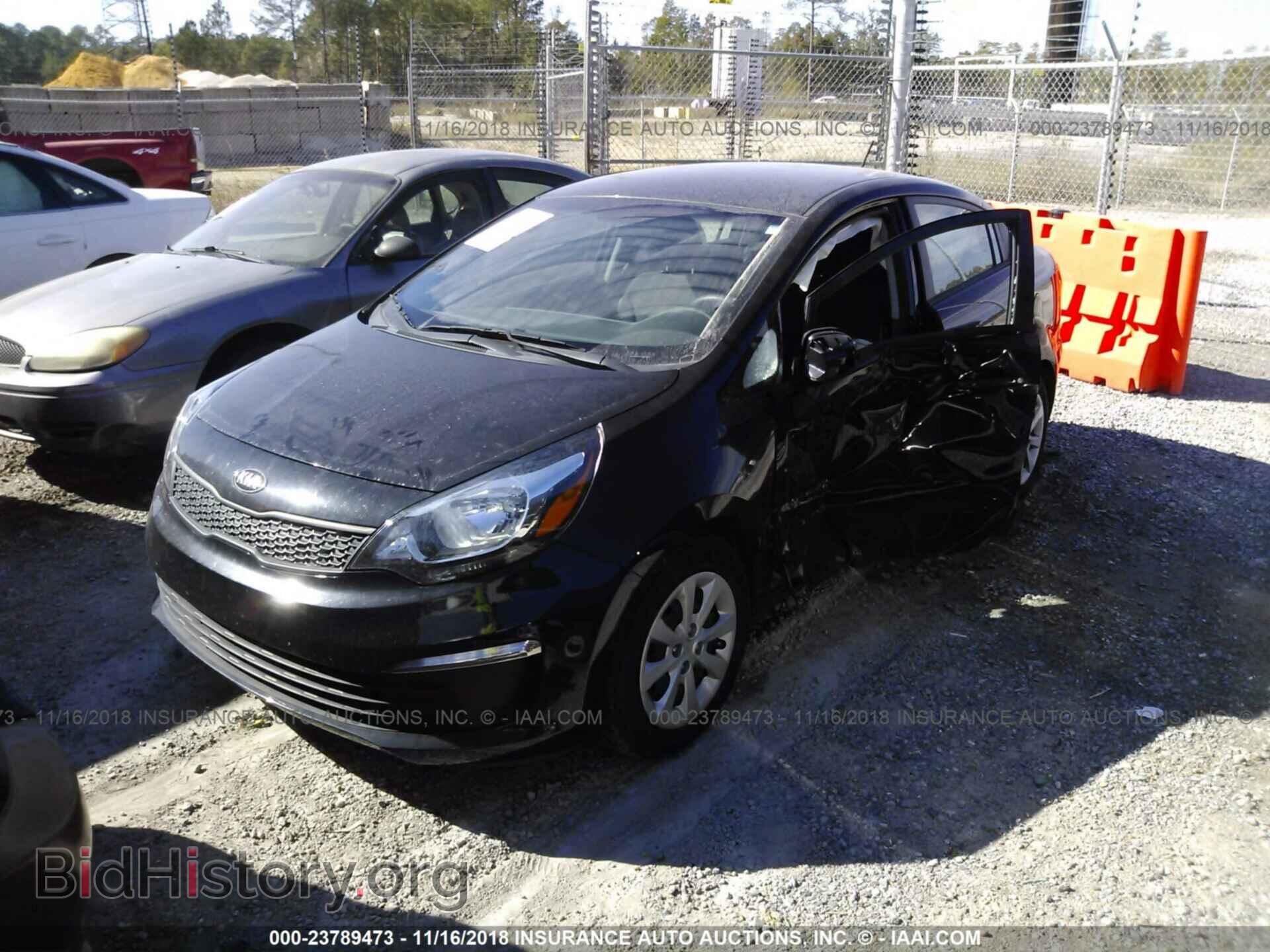 2017 KIA RIO - VIN: KNADM4A38H6014885 - Фото 2