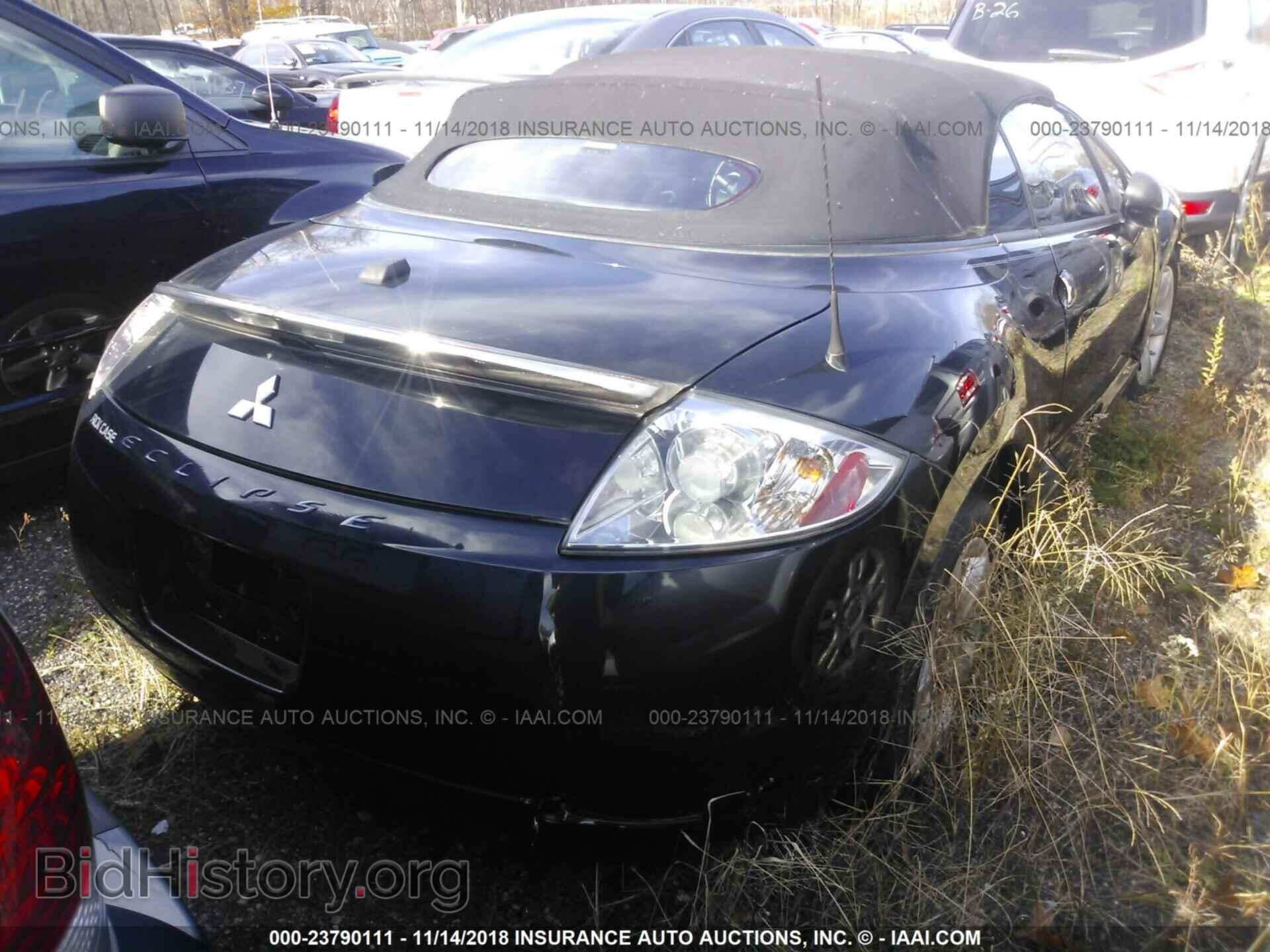 2008 MITSUBISHI ECLIPSE - VIN: 4A3AL25F08E002301 - Фото 4