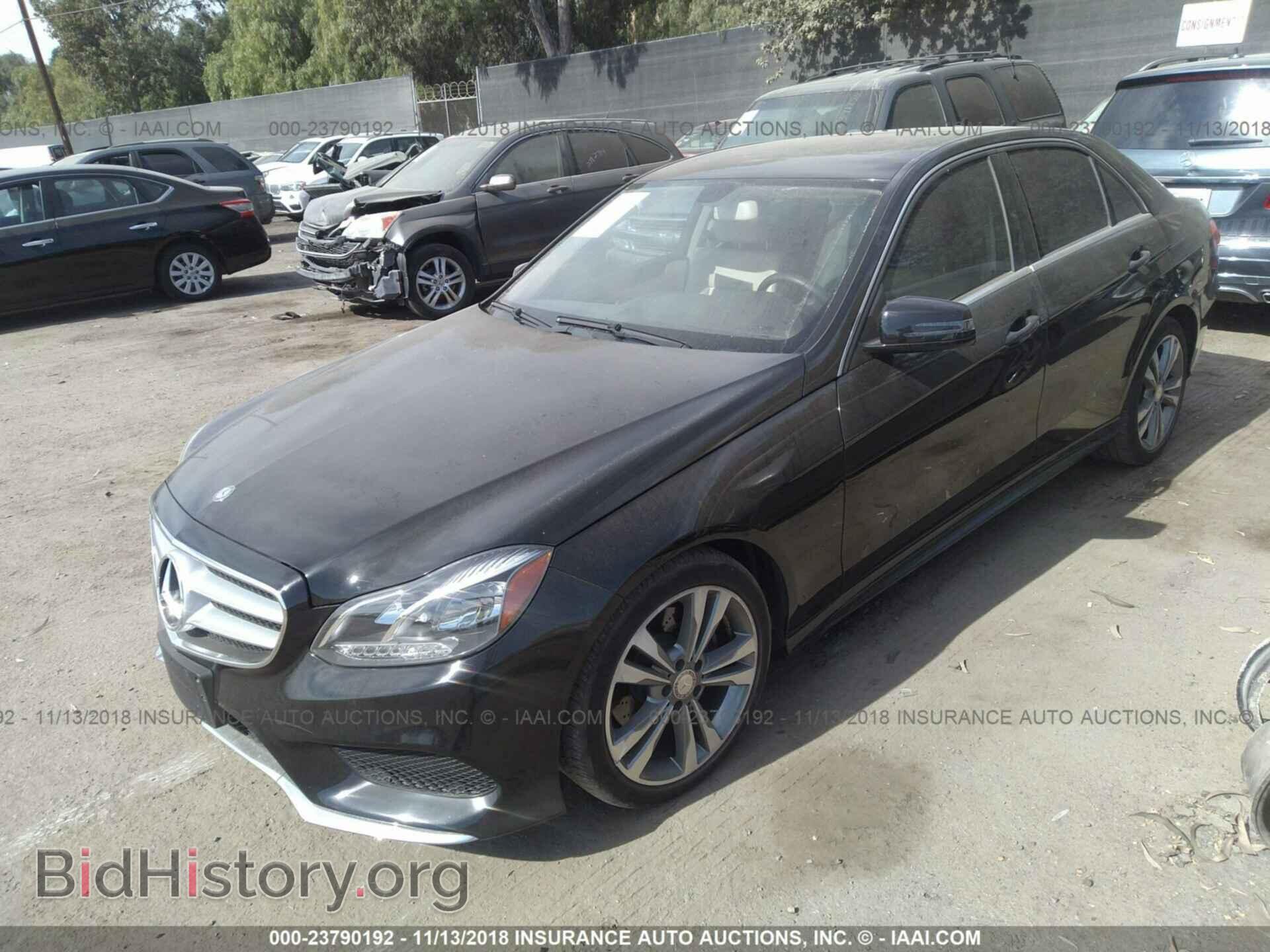 2014 Mercedes-benz E - VIN: WDDHF5KBXEA816329 - Photo 2