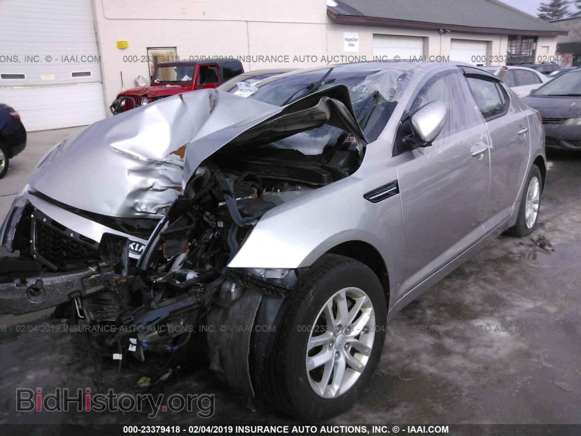 2013 KIA OPTIMA - VIN: KNAGM4A72D5333179 - Фото 2