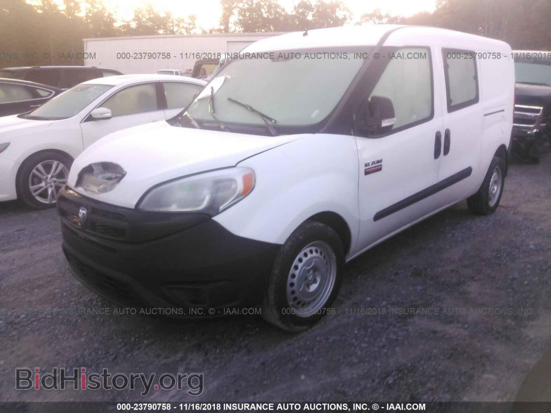2017 Ram Promaster - VIN: ZFBERFAB1H6G60643 - Фото 2