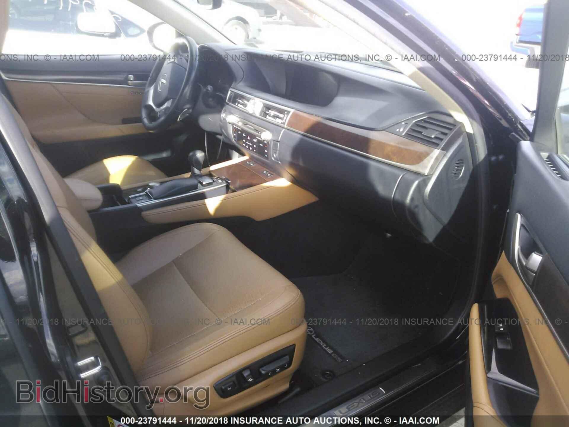 2013 LEXUS GS - VIN: JTHCE1BL6D5009028 - Photo 5