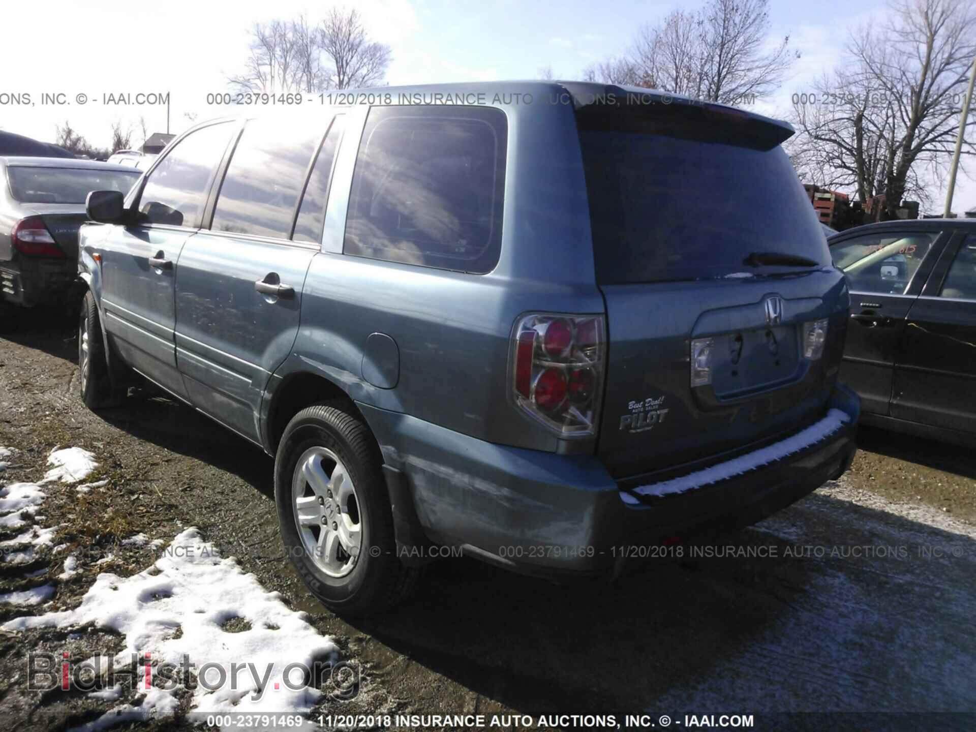2007 HONDA PILOT - VIN: 5FNYF18167B030488 - Фото 3