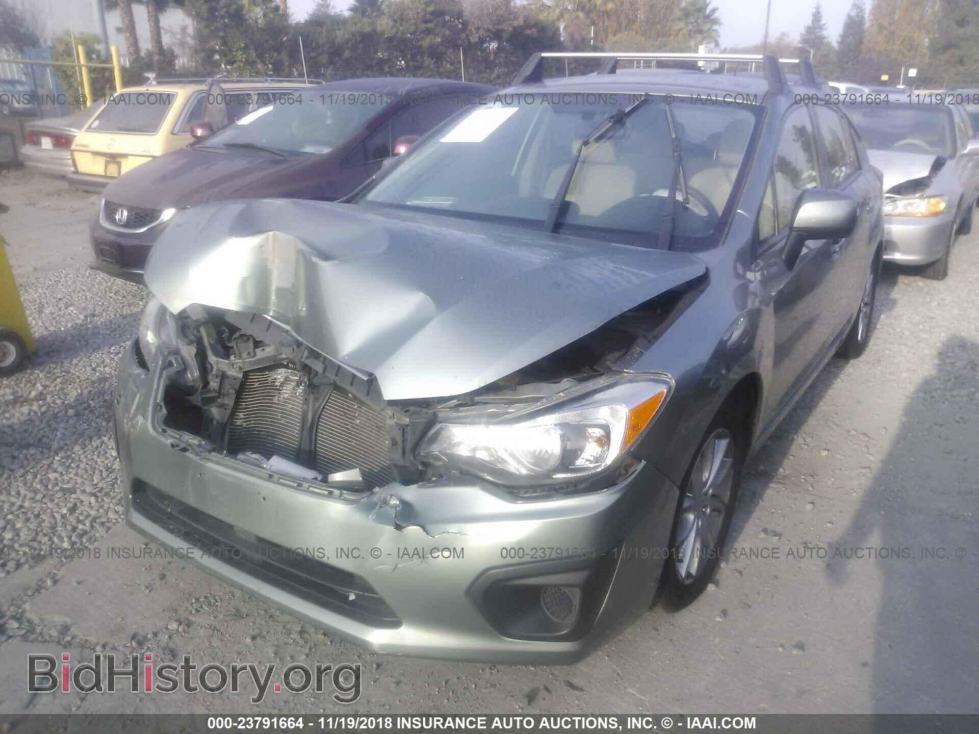 2014 SUBARU IMPREZA - VIN: JF1GPAC66E8275113 - Фото 2