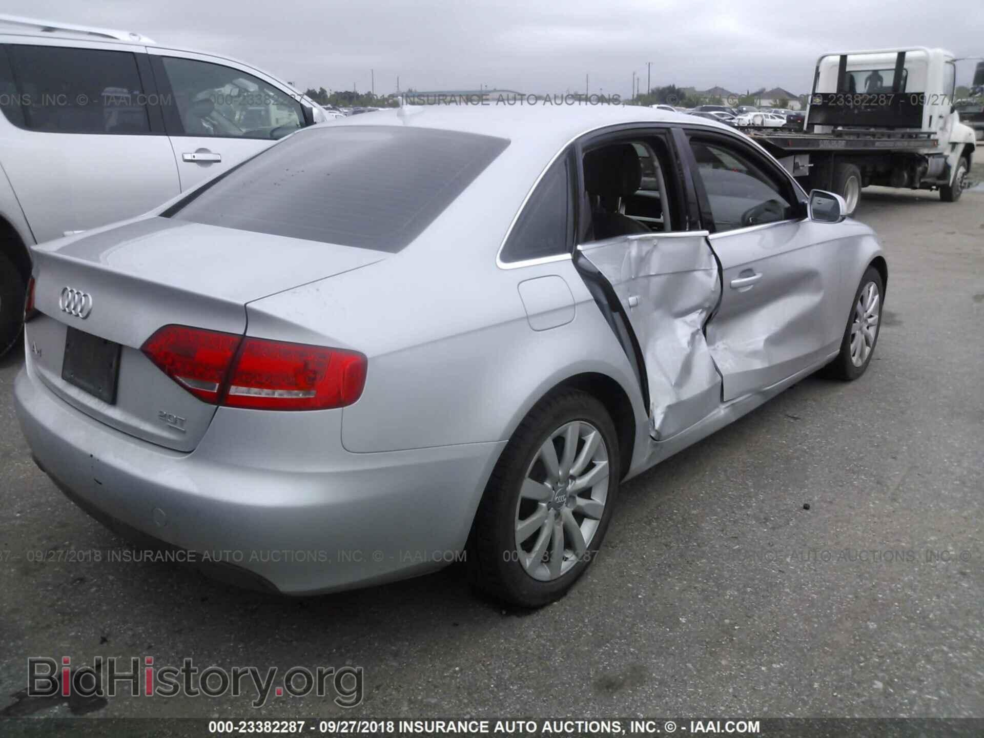 2012 AUDI A4 - VIN: WAUBFAFL8CA117500 - Photo 4