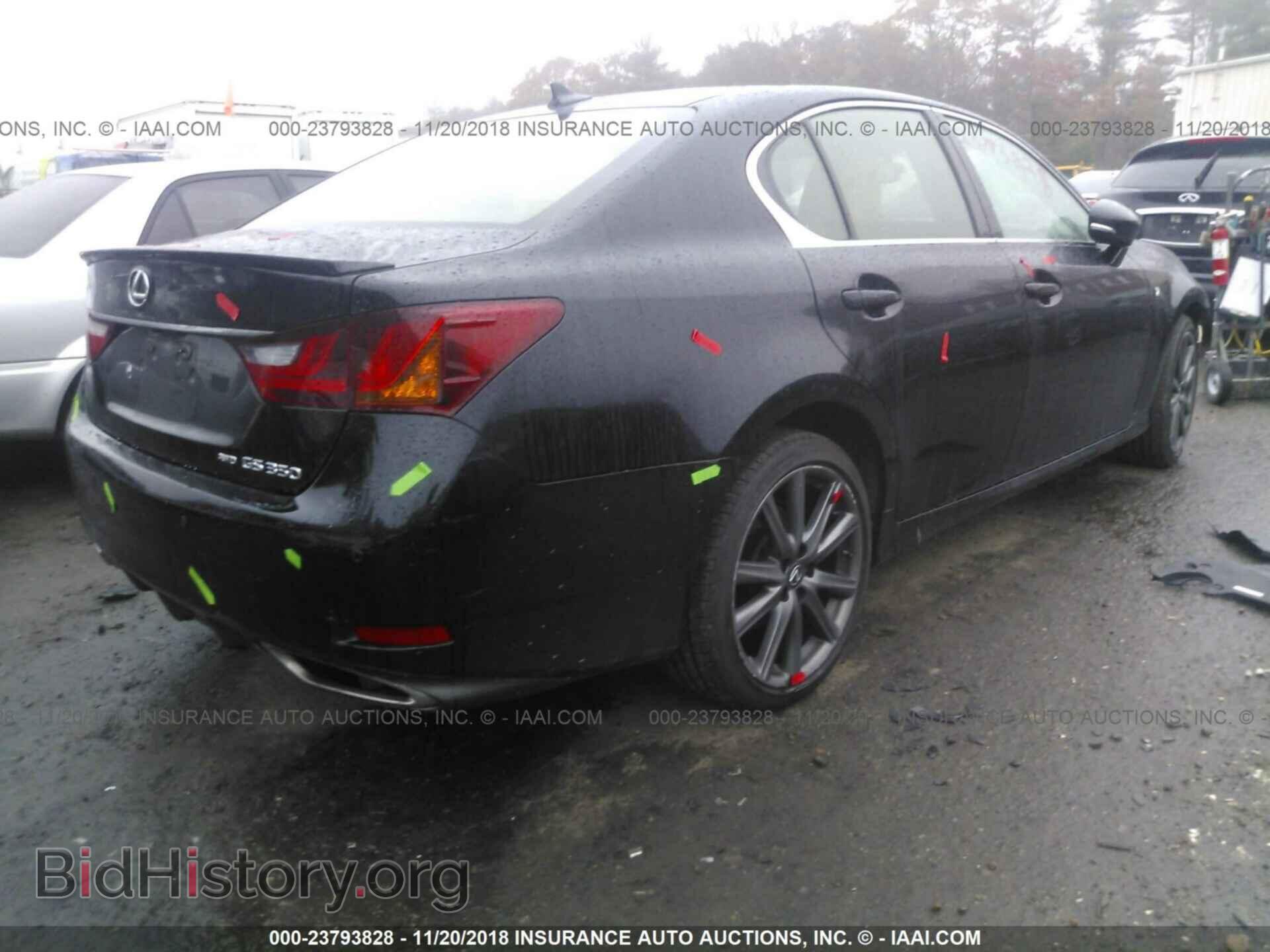 2013 LEXUS GS - VIN: JTHCE1BL9D5002543 - Фото 4