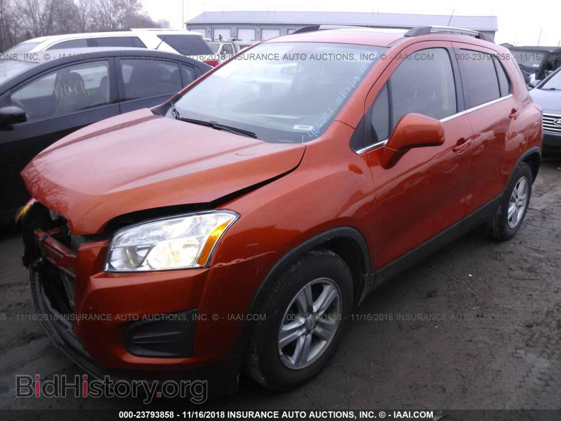 2015 CHEVROLET TRAX - VIN: KL7CJLSB7FB215654 - Фото 2