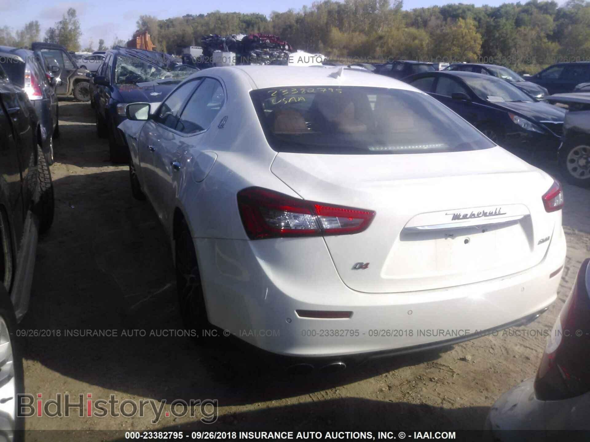 2014 MASERATI GHIBLI - VIN: ZAM57RTA0E1106830 - Фото 3