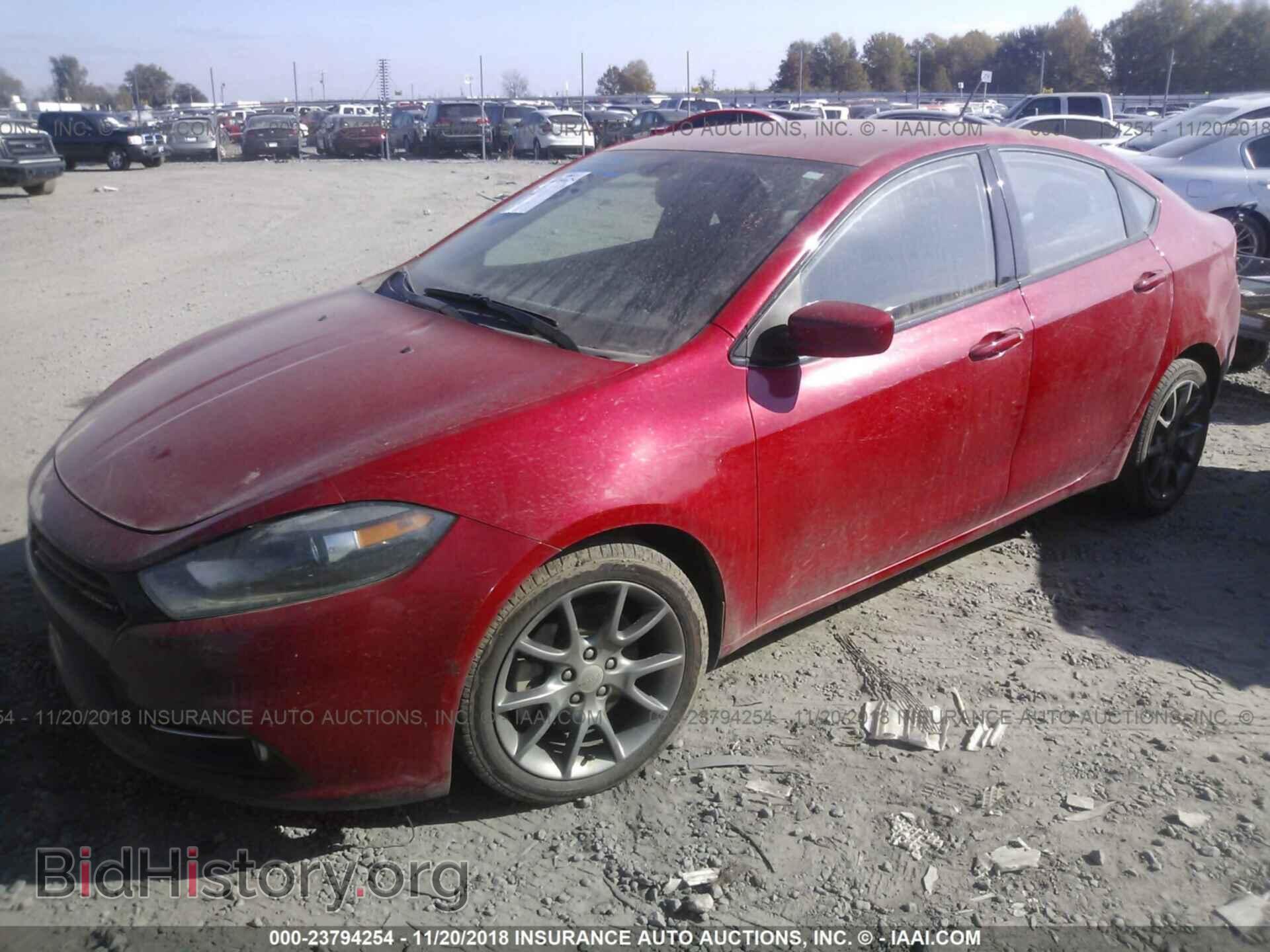 2014 DODGE DART - VIN: 1C3CDFBB5ED824549 - Фото 2