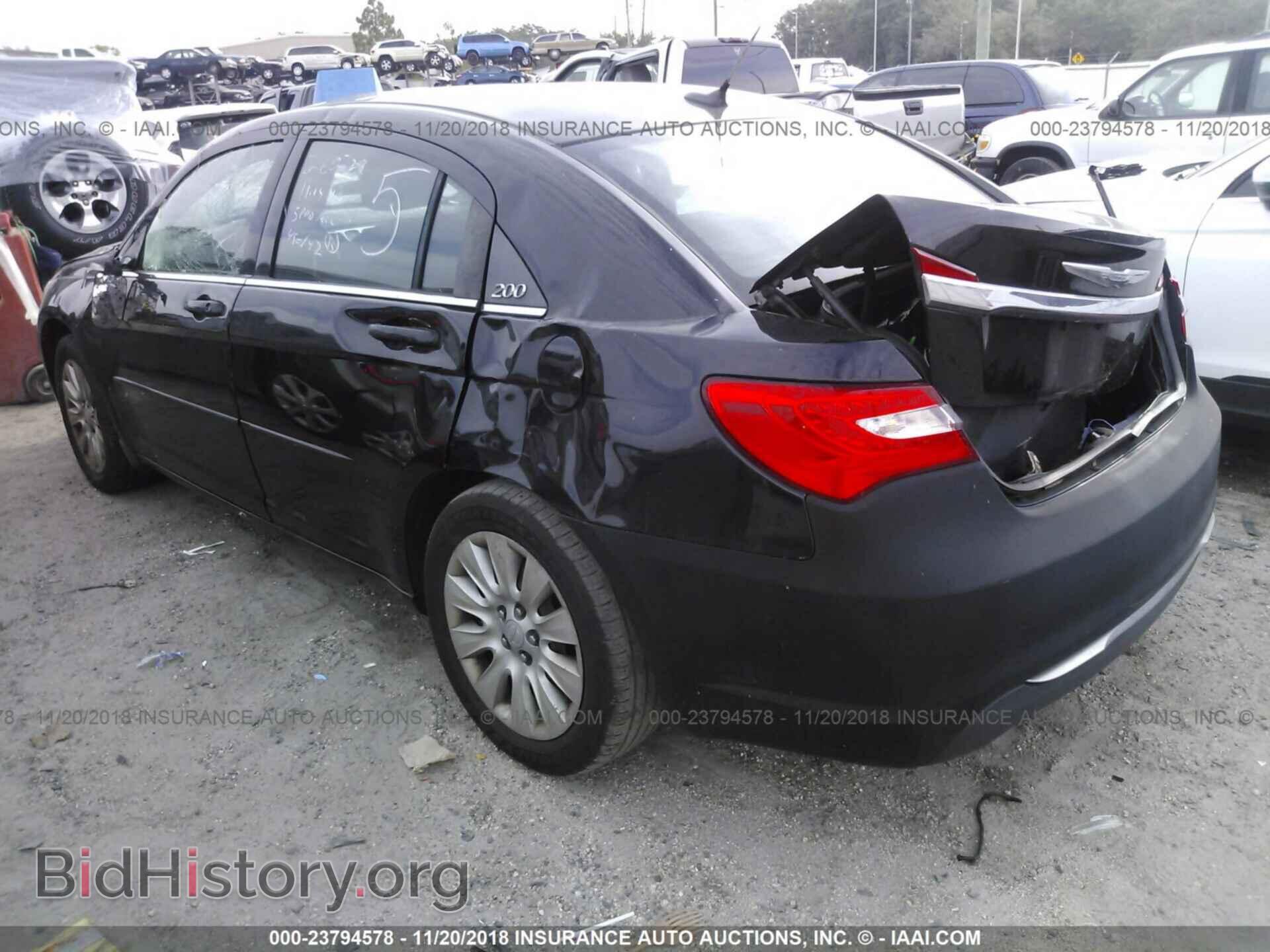 2012 CHRYSLER 200 - VIN: 1C3CCBAB7CN271990 - Фото 3