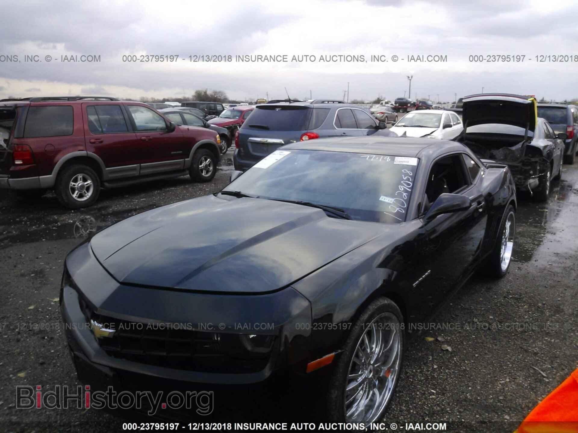 2013 CHEVROLET CAMARO - VIN: 2G1FA1E31D9192629 - Photo 2