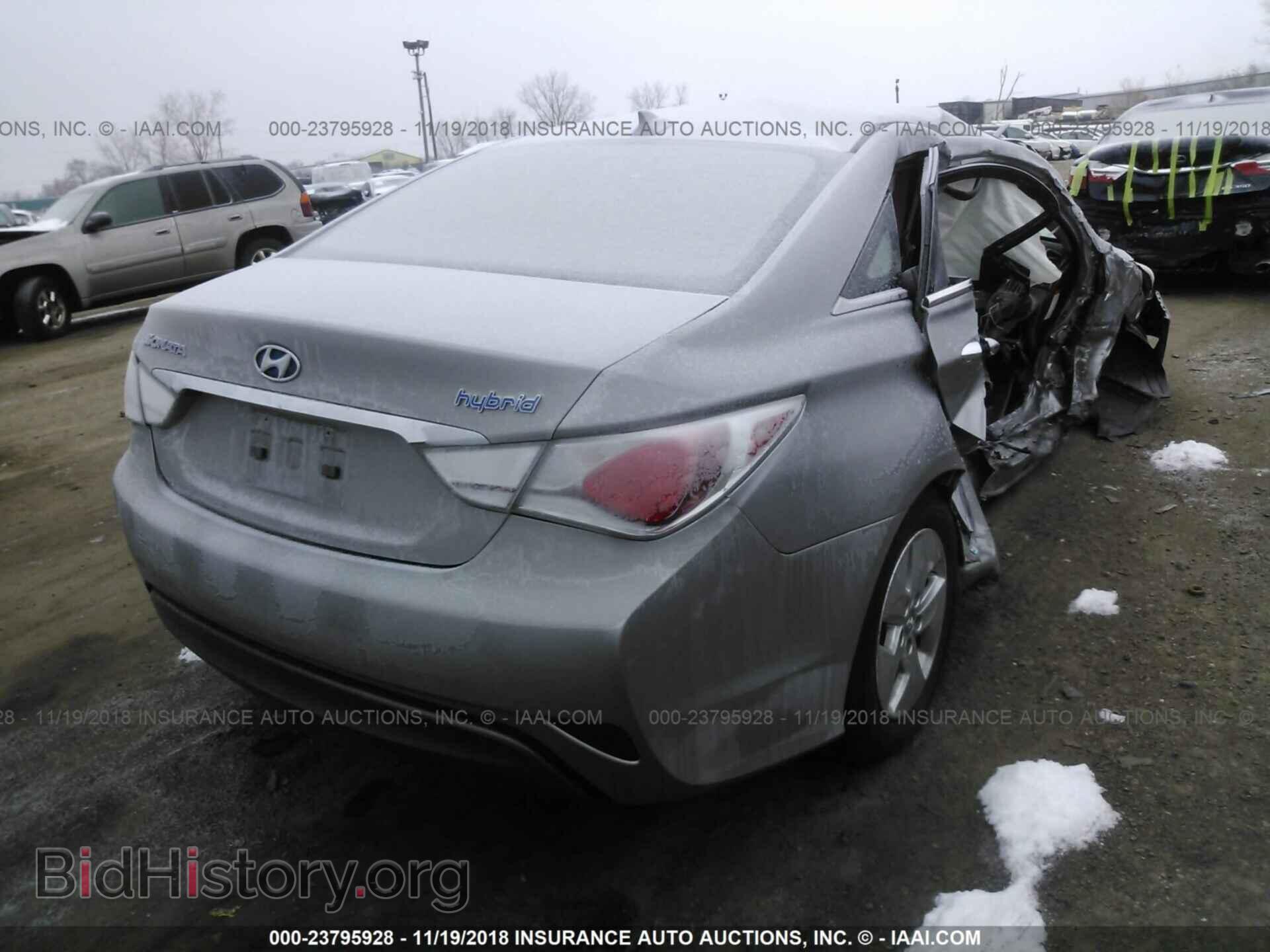 2012 Hyundai Sonata - VIN: KMHEC4A4XCA060528 - Фото 4