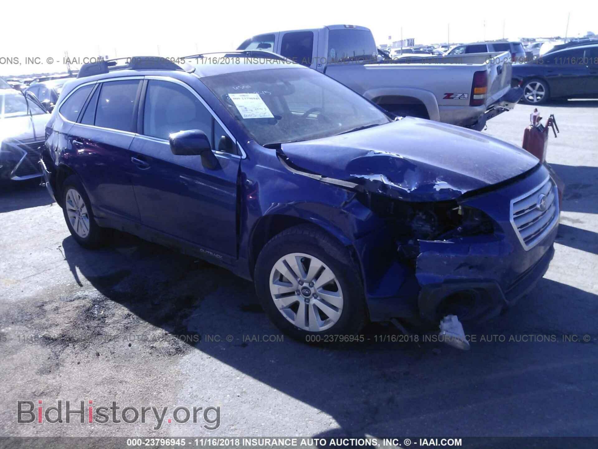 Фотография 4S4BSBCC1G3343411 - Subaru Outback 2016