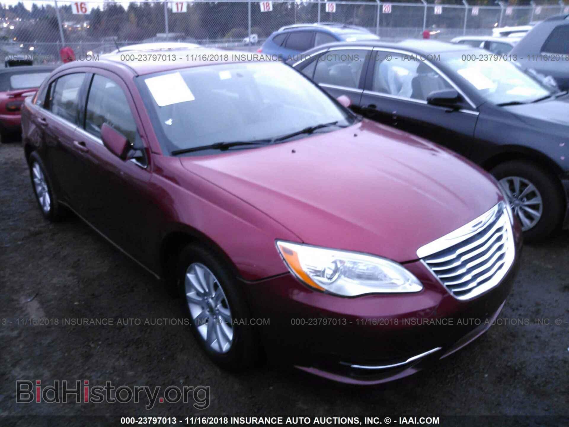 Фотография 1C3CCBBG1CN180417 - Chrysler 200 2012