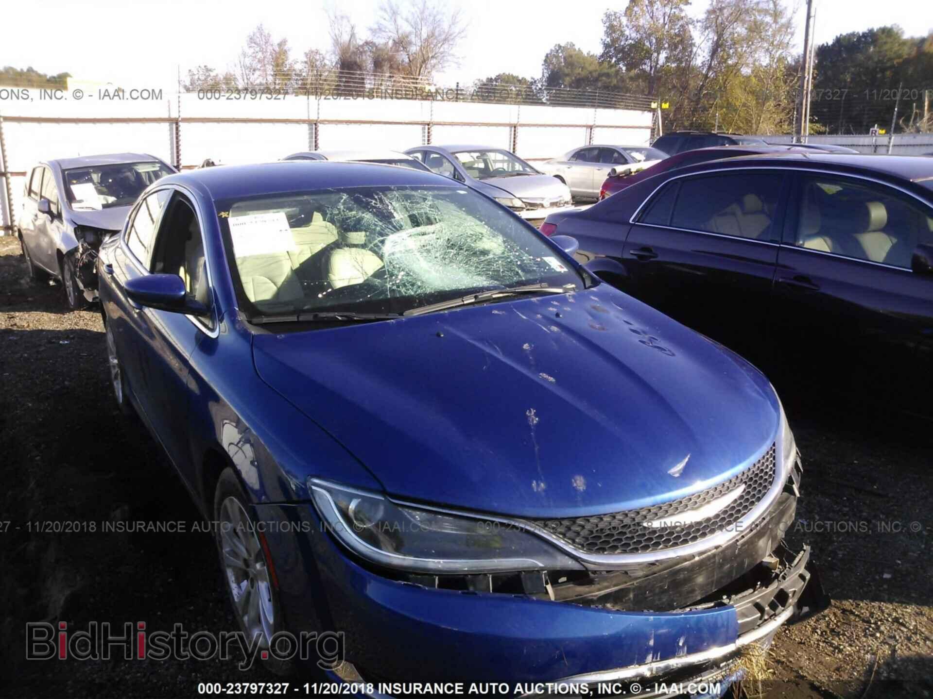 Фотография 1C3CCCAB4GN153181 - CHRYSLER 200 2016