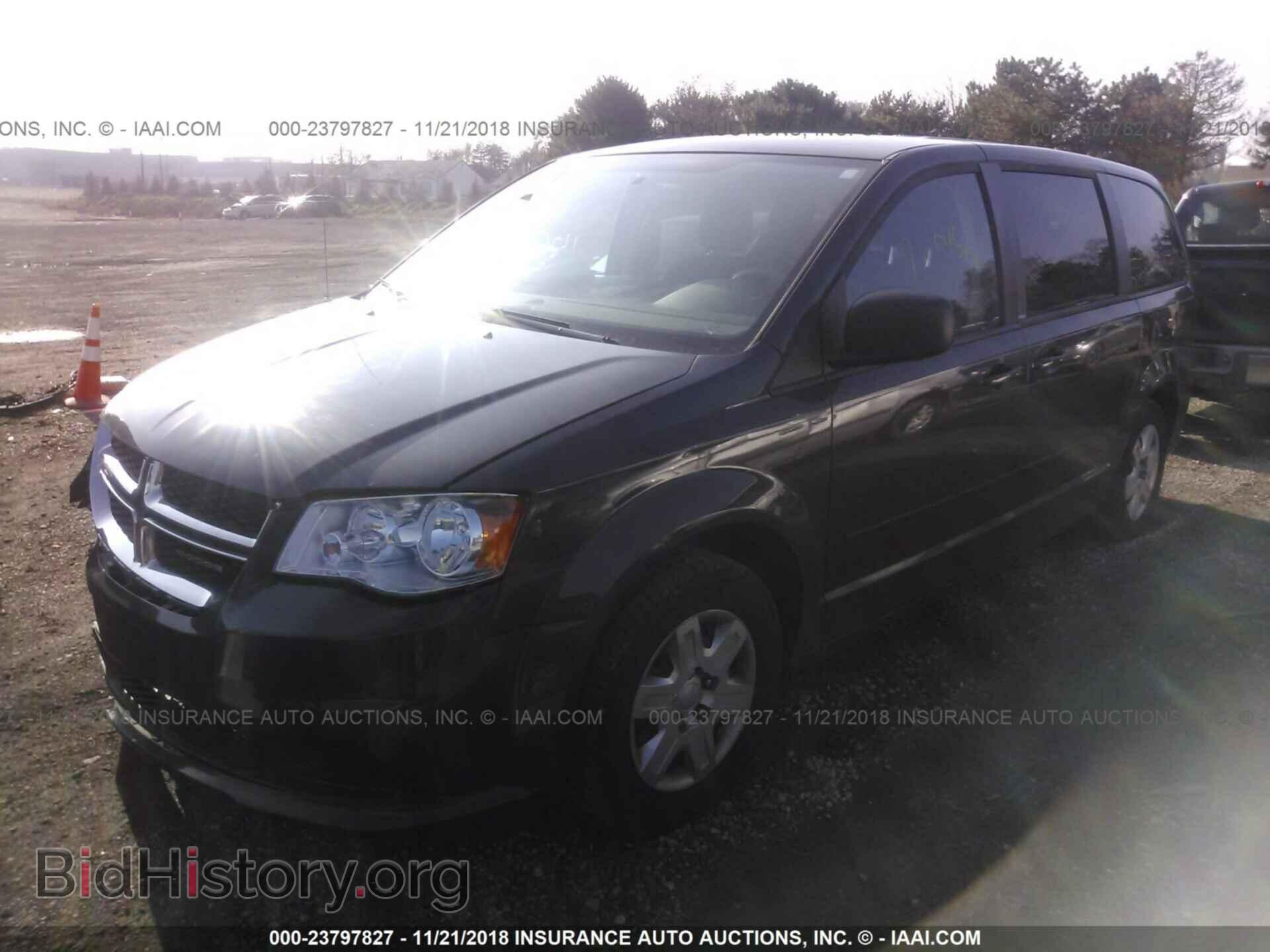 2012 DODGE GRAND CARAVAN - VIN: 2C4RDGBG9CR168129 - Фото 2