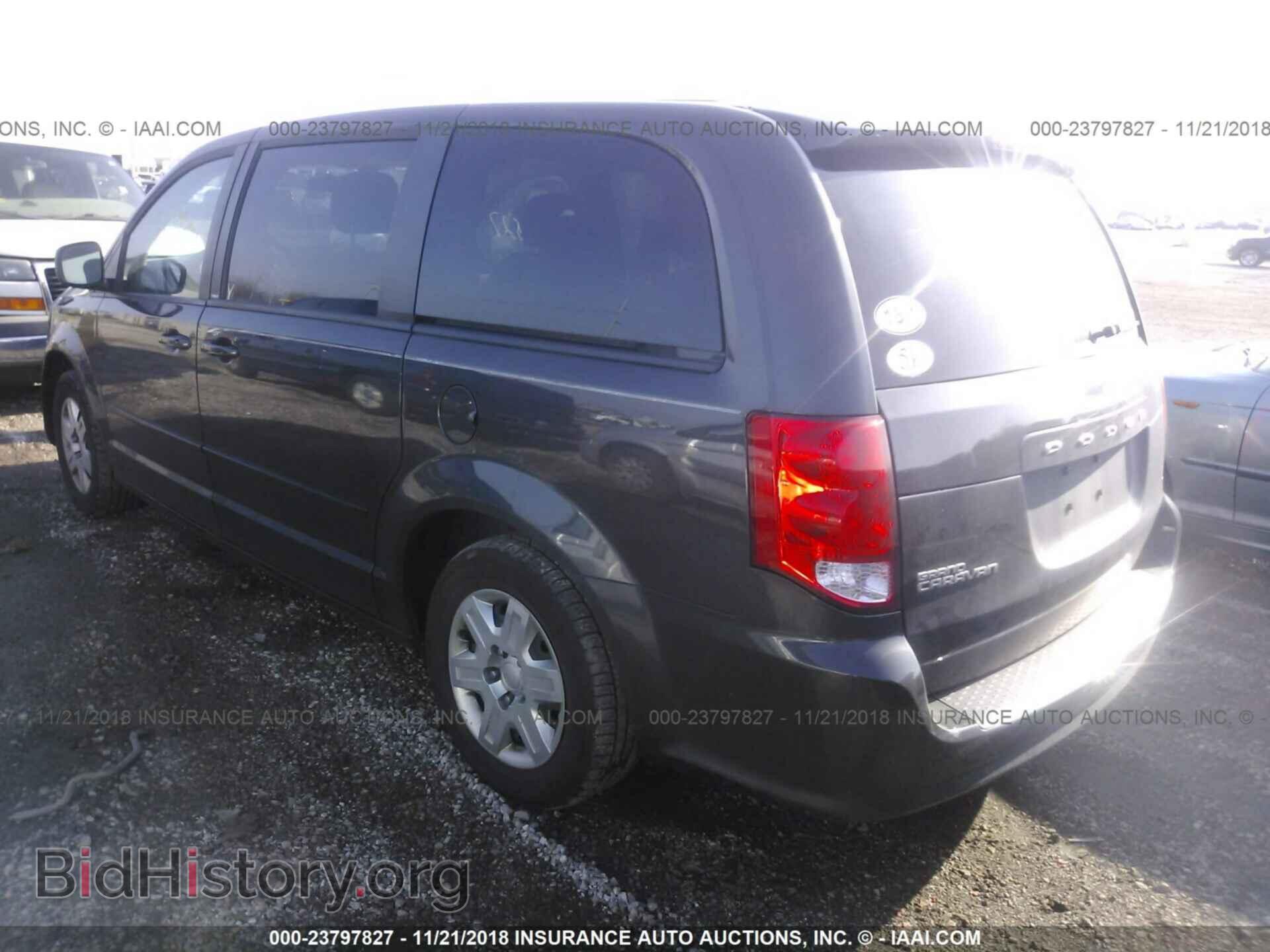 2012 DODGE GRAND CARAVAN - VIN: 2C4RDGBG9CR168129 - Фото 3