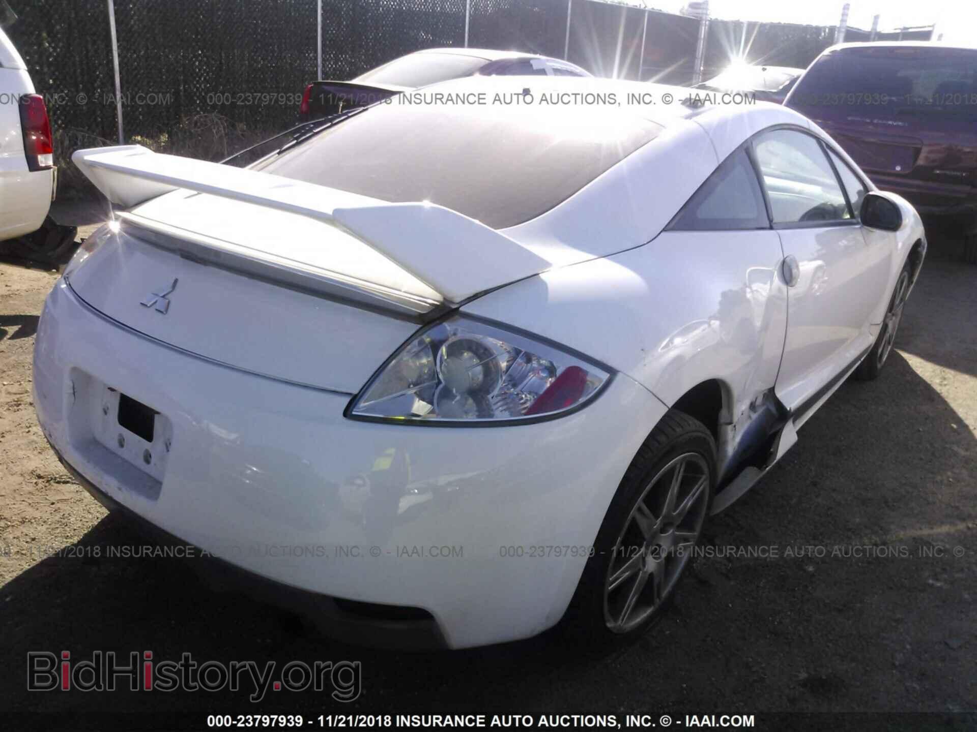 2008 MITSUBISHI ECLIPSE - VIN: 4A3AK64T88E032373 - Фото 4