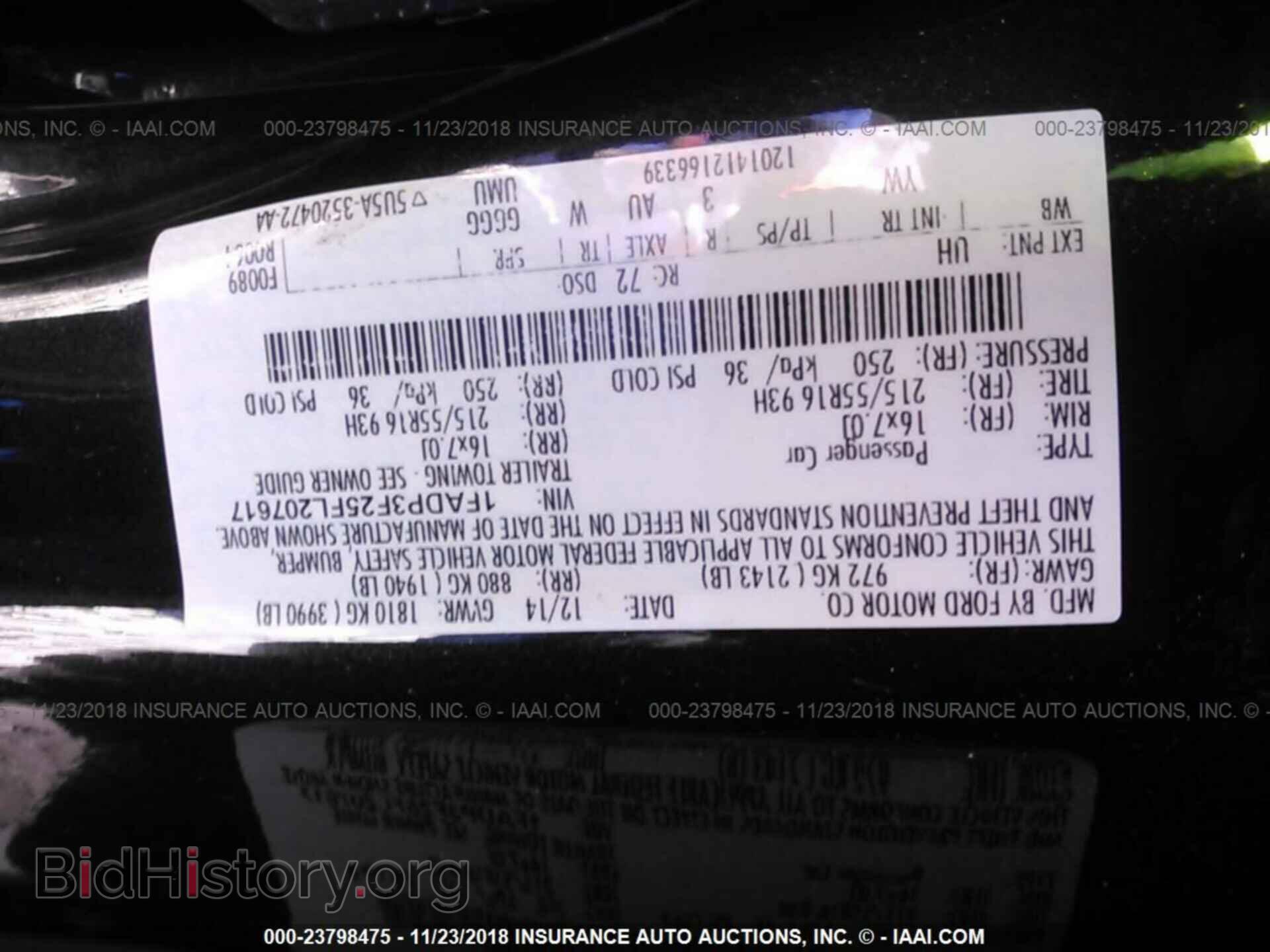 2015 FORD FOCUS - VIN: 1FADP3F25FL207617 - Photo 9