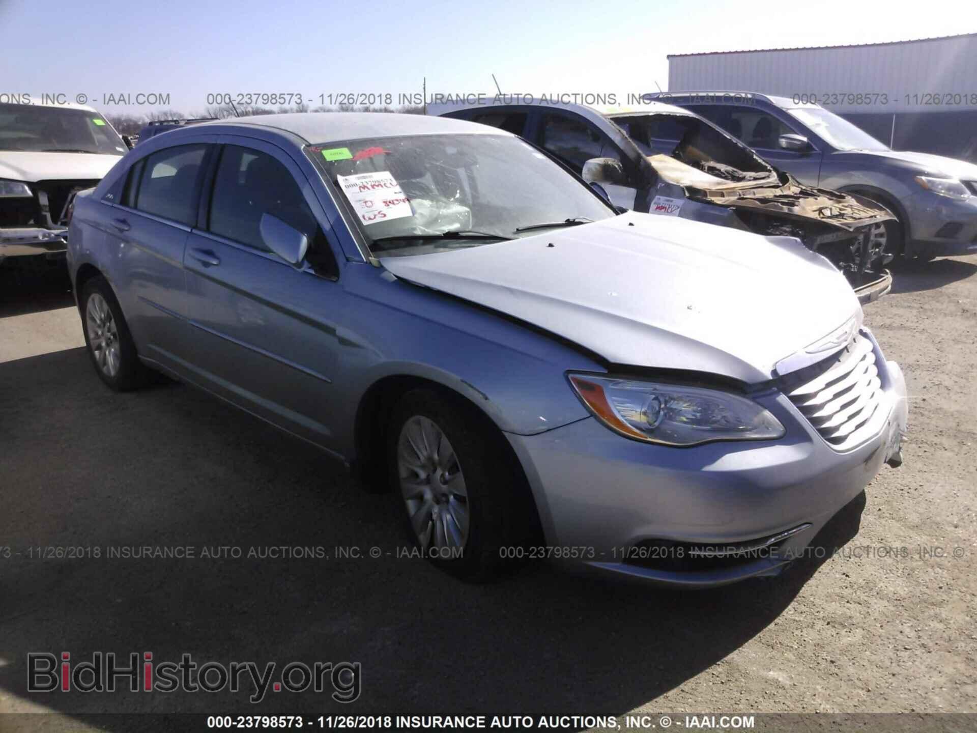 Фотография 1C3CCBABXCN144506 - CHRYSLER 200 2012