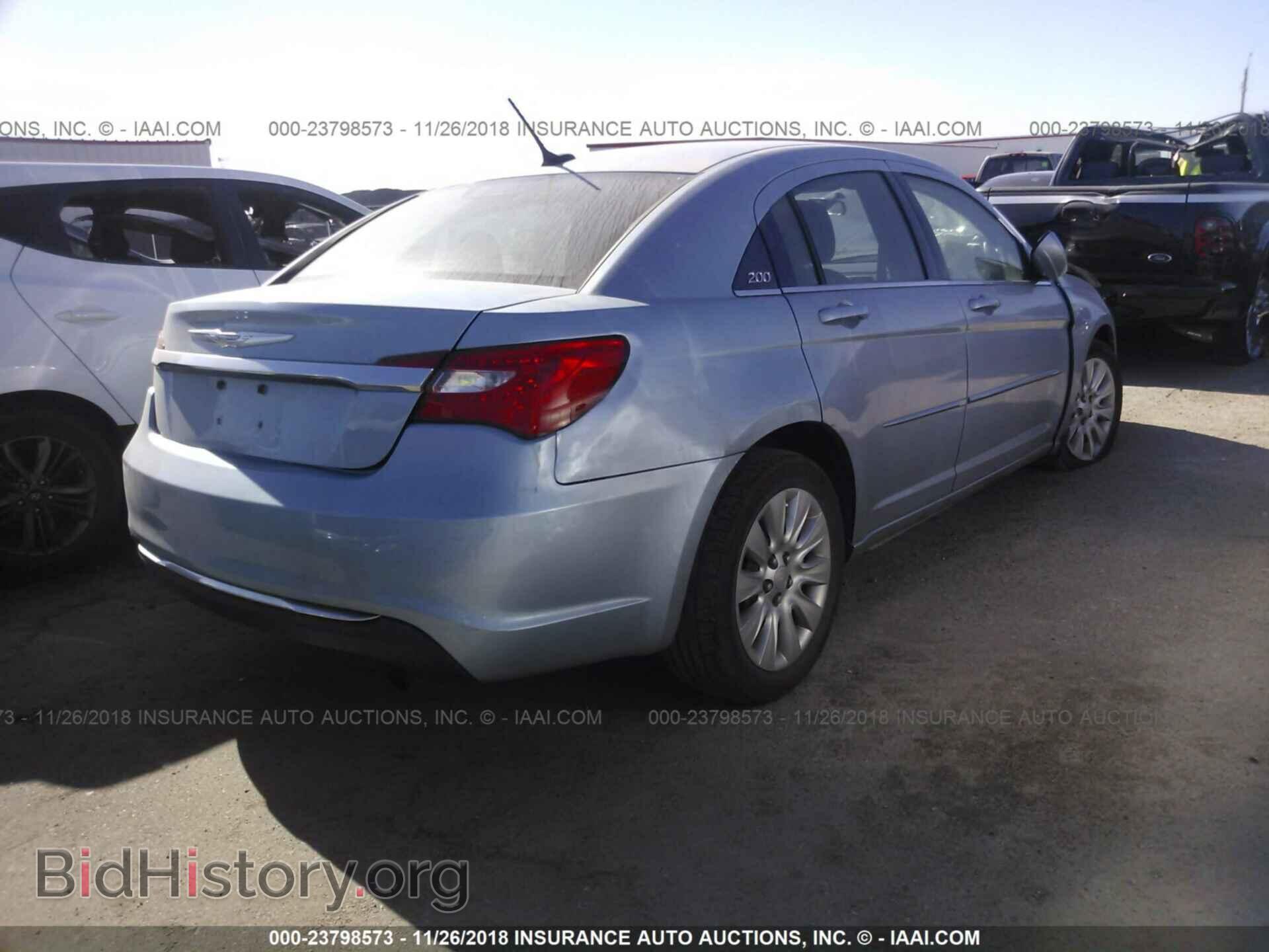 2012 CHRYSLER 200 - VIN: 1C3CCBABXCN144506 - Photo 4