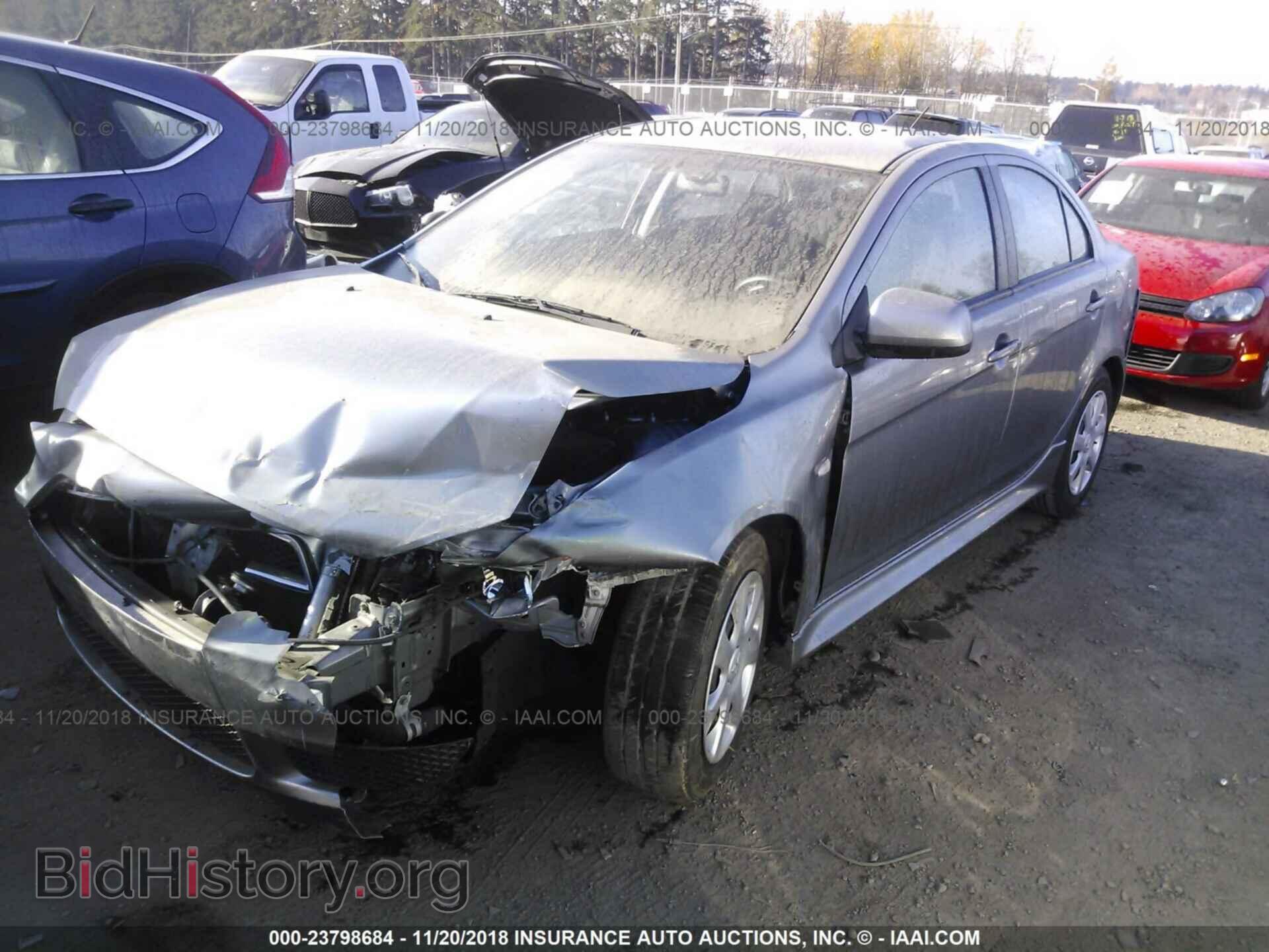 2013 Mitsubishi Lancer - VIN: JA32U2FU7DU011237 - Фото 2