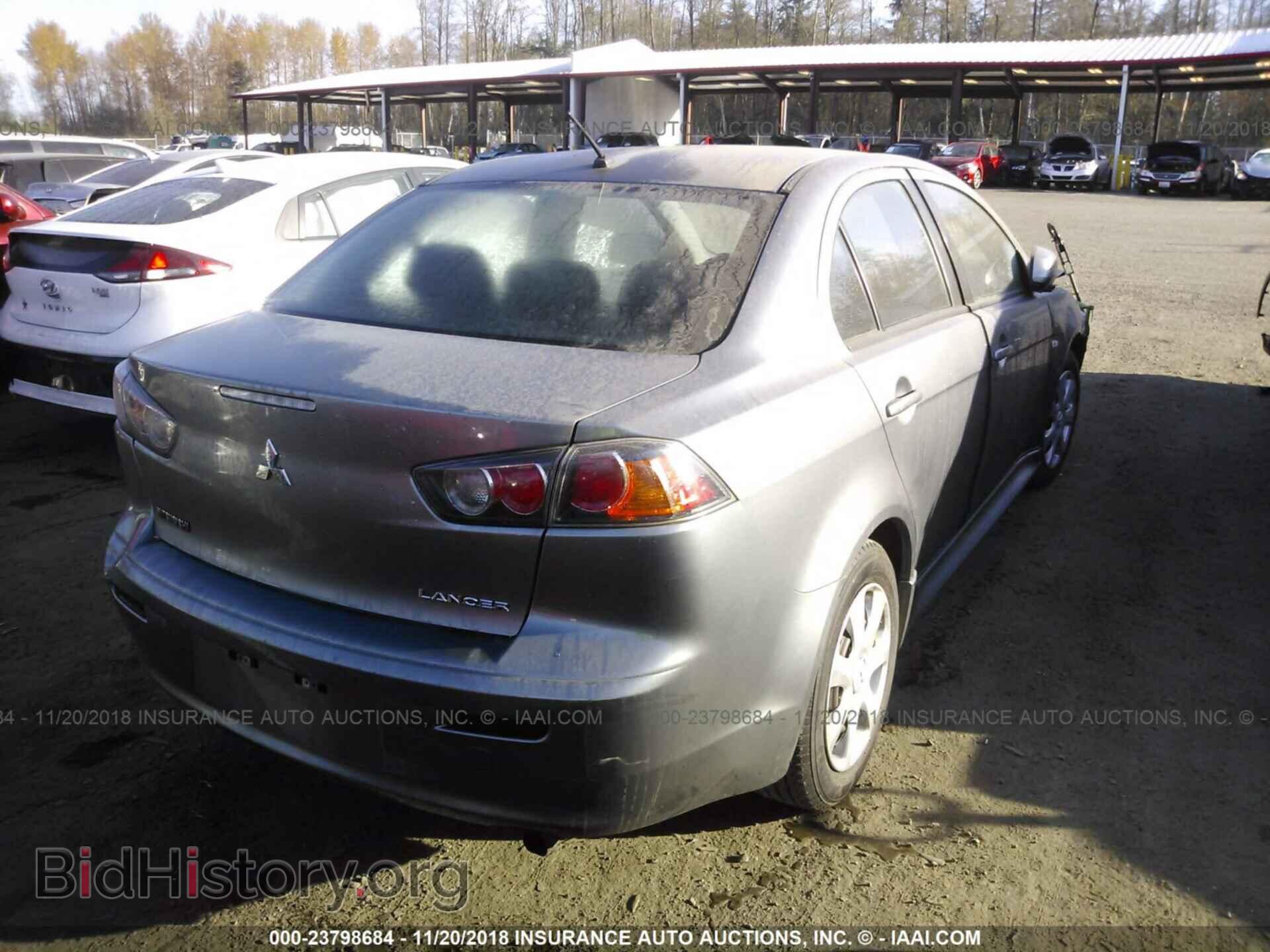 2013 Mitsubishi Lancer - VIN: JA32U2FU7DU011237 - Фото 4