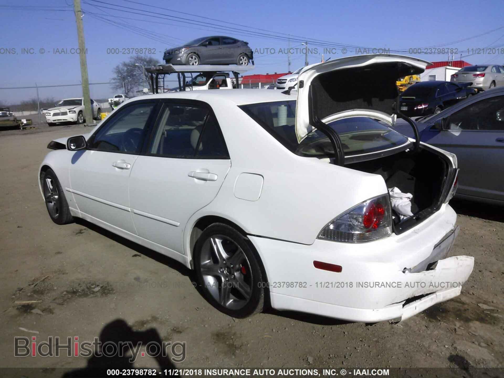 2002 LEXUS IS - VIN: JTHBD192820054929 - Фото 3